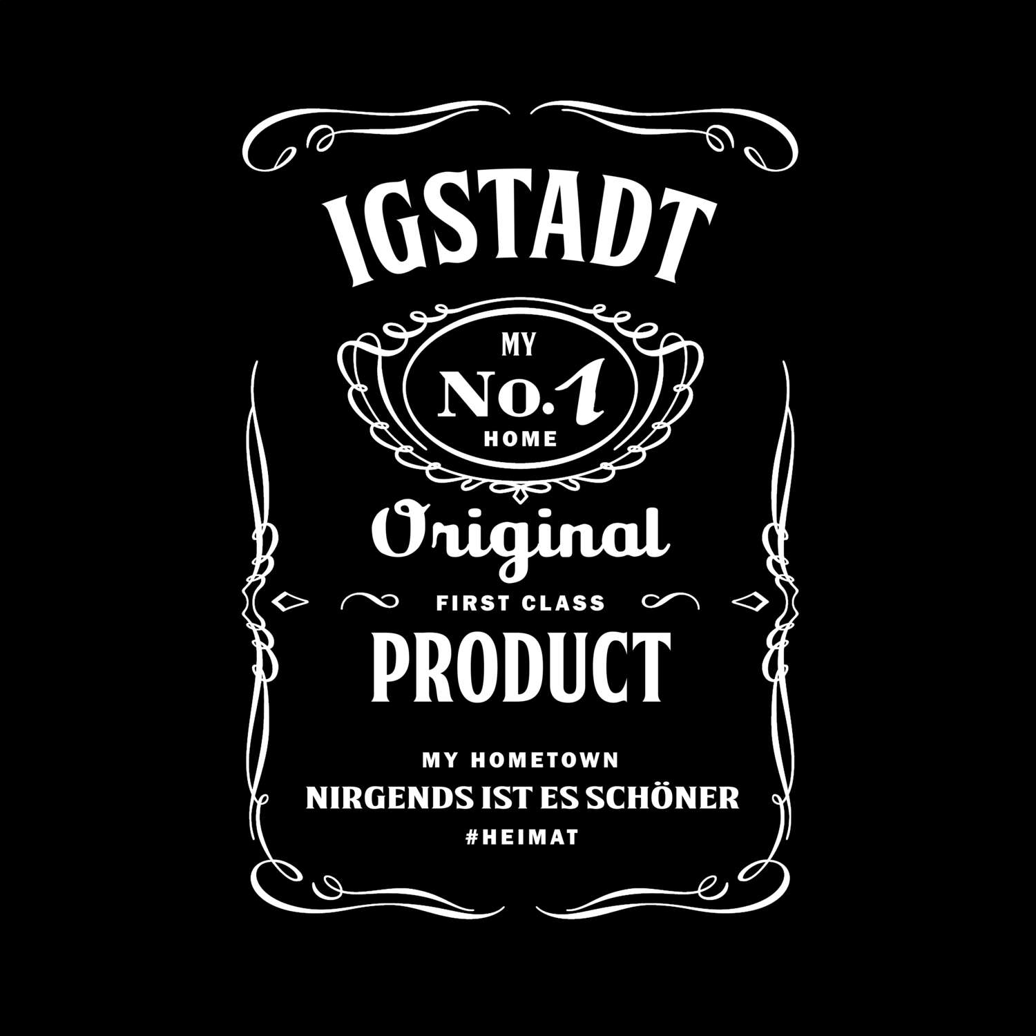 T-Shirt »Jackie« für den Ort »Igstadt«