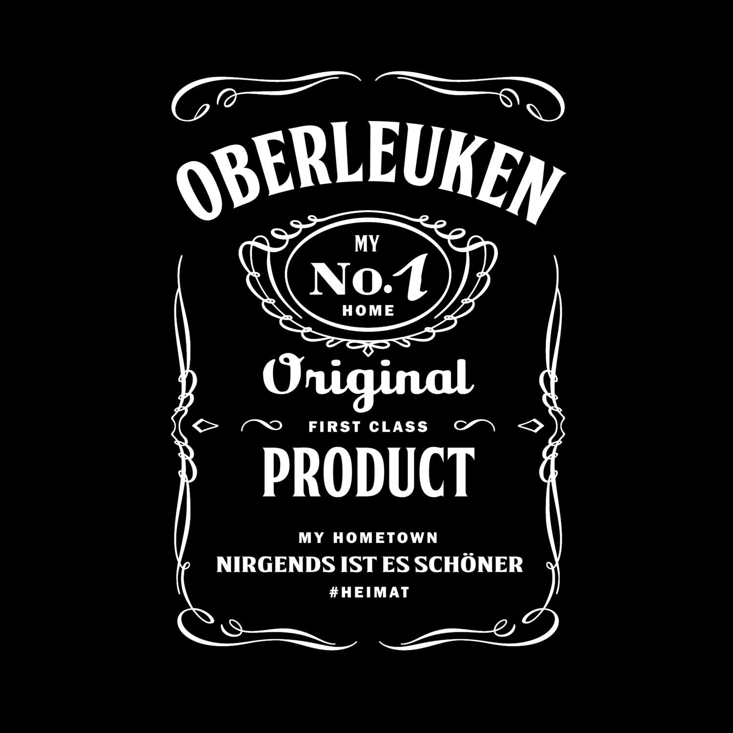 T-Shirt »Jackie« für den Ort »Oberleuken«