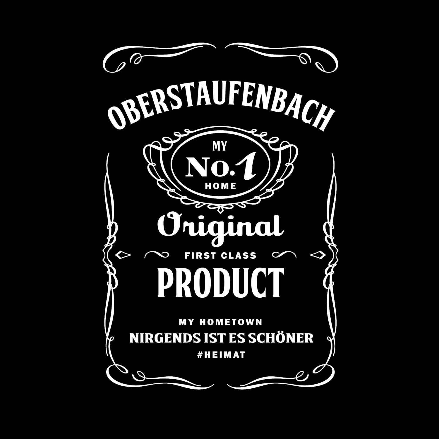 T-Shirt »Jackie« für den Ort »Oberstaufenbach«