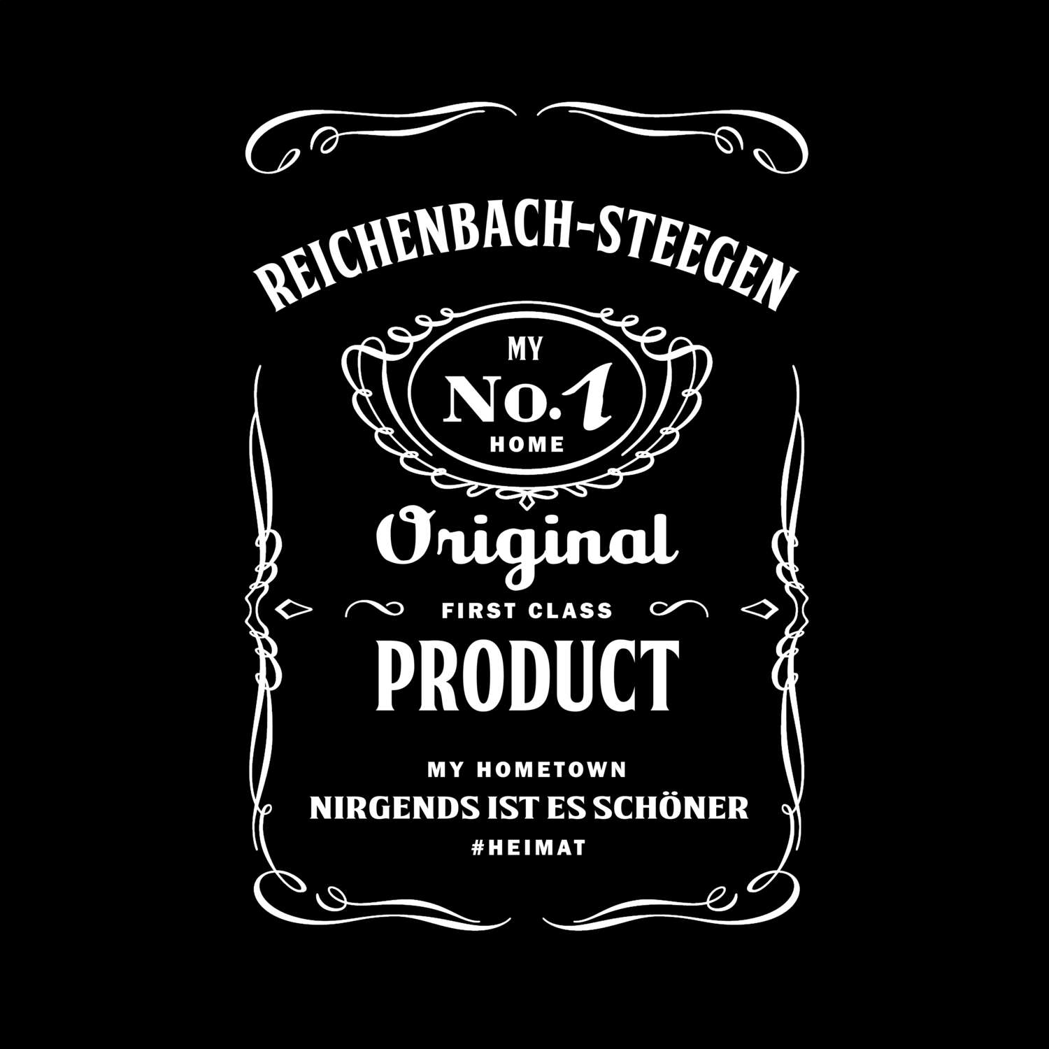 T-Shirt »Jackie« für den Ort »Reichenbach-Steegen«