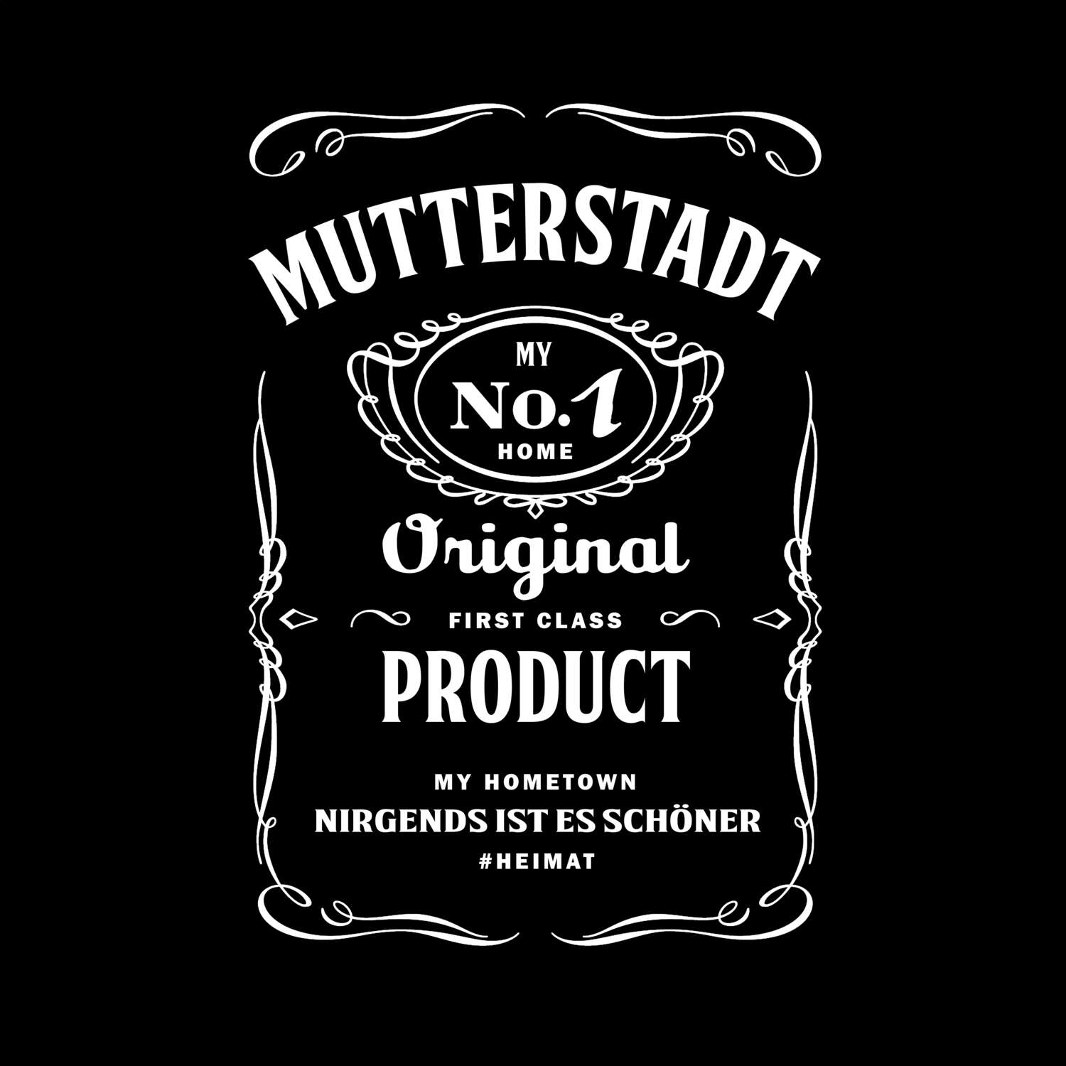 T-Shirt »Jackie« für den Ort »Mutterstadt«