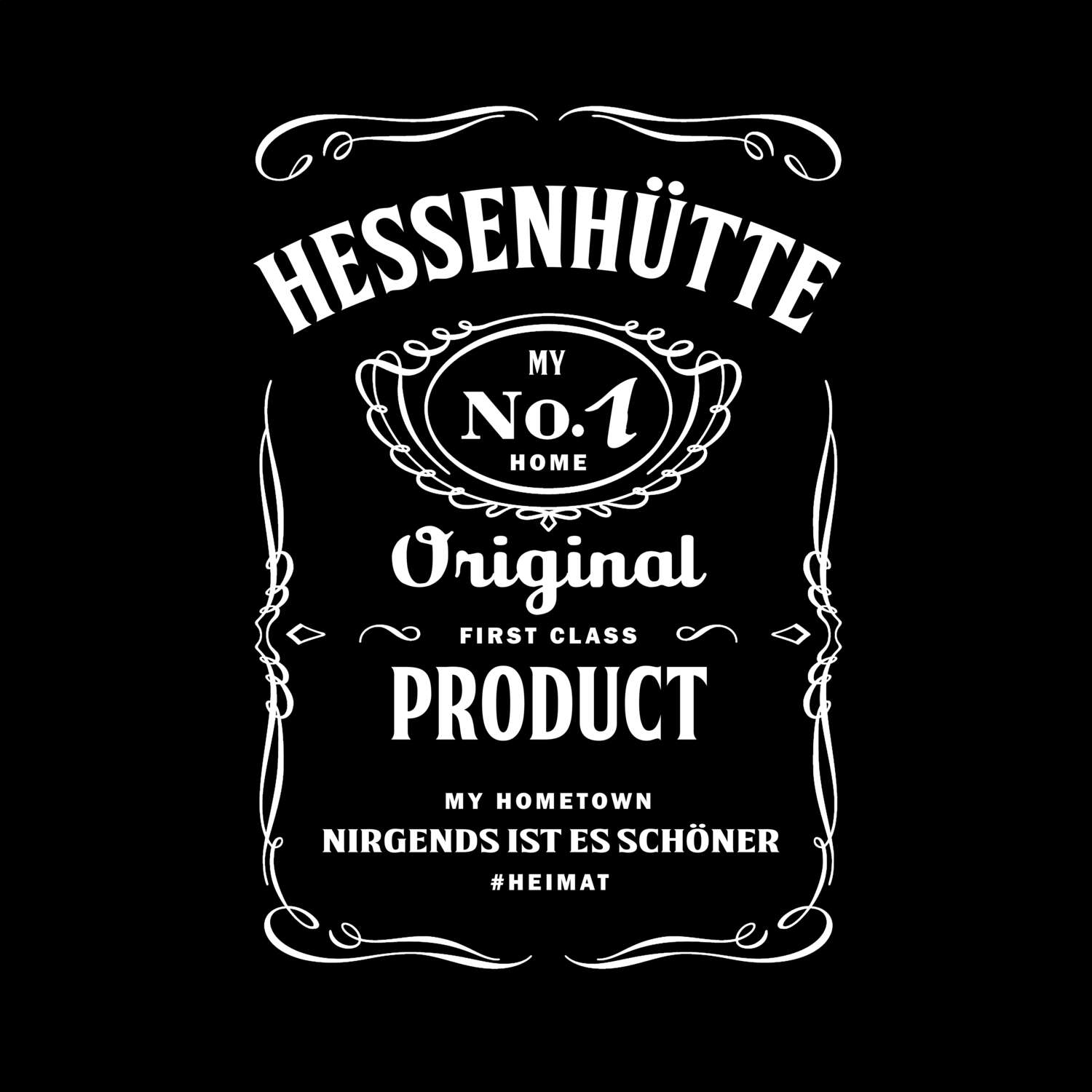 T-Shirt »Jackie« für den Ort »Hessenhütte«