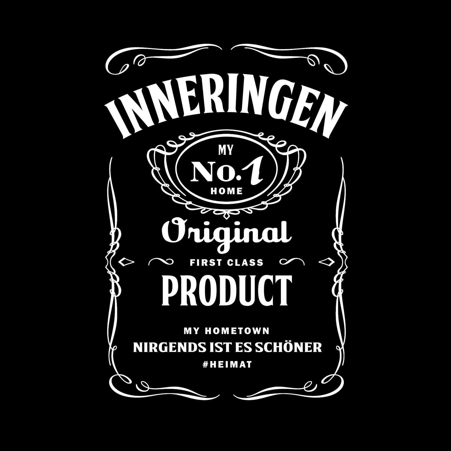 T-Shirt »Jackie« für den Ort »Inneringen«