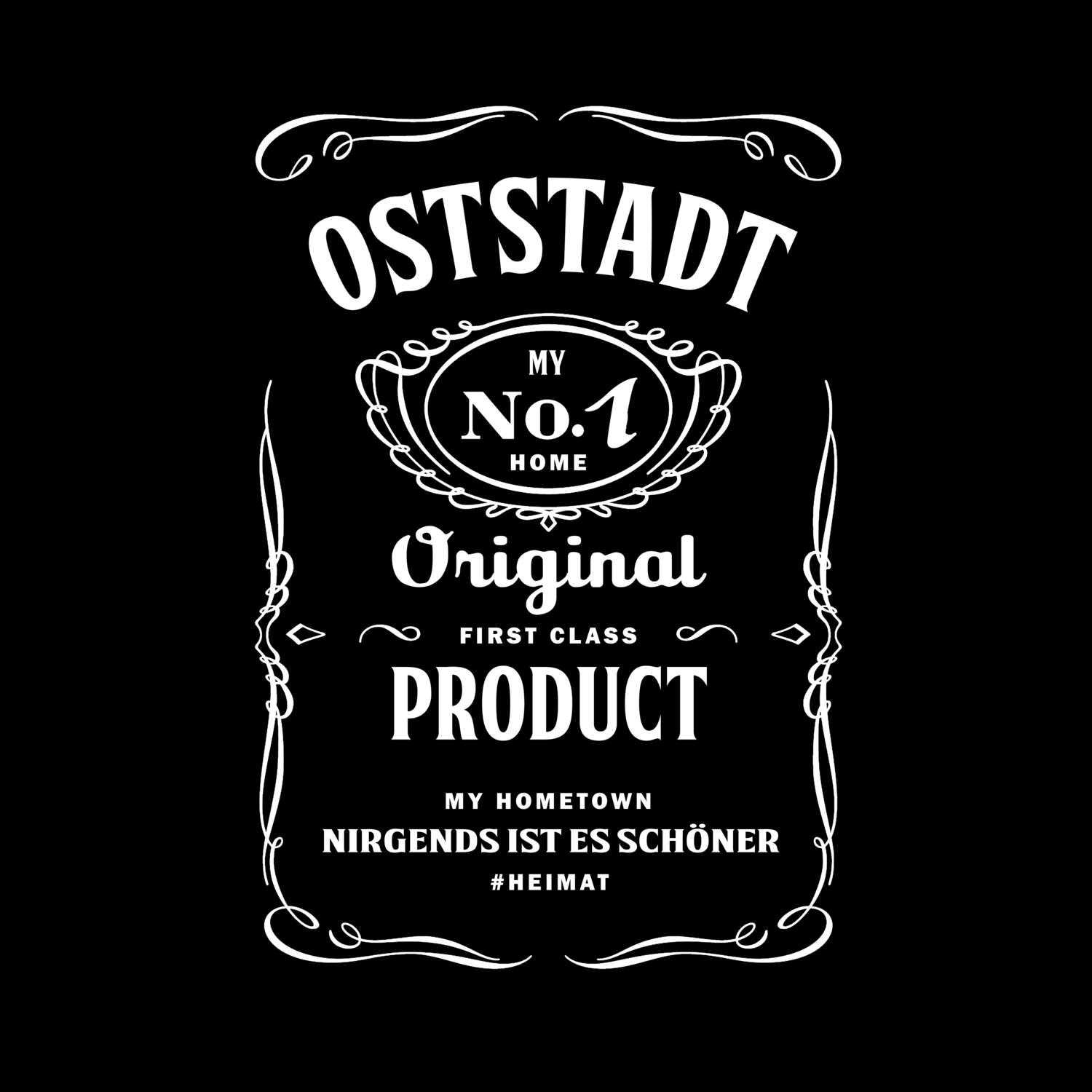 T-Shirt »Jackie« für den Ort »Oststadt«