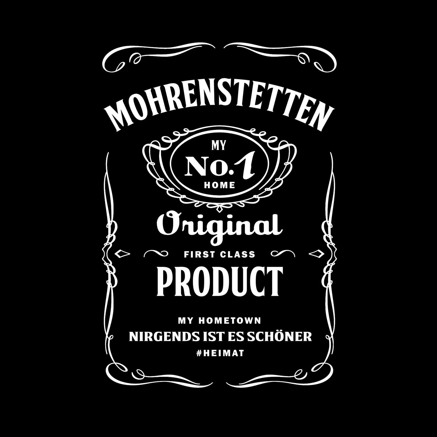 T-Shirt »Jackie« für den Ort »Mohrenstetten«