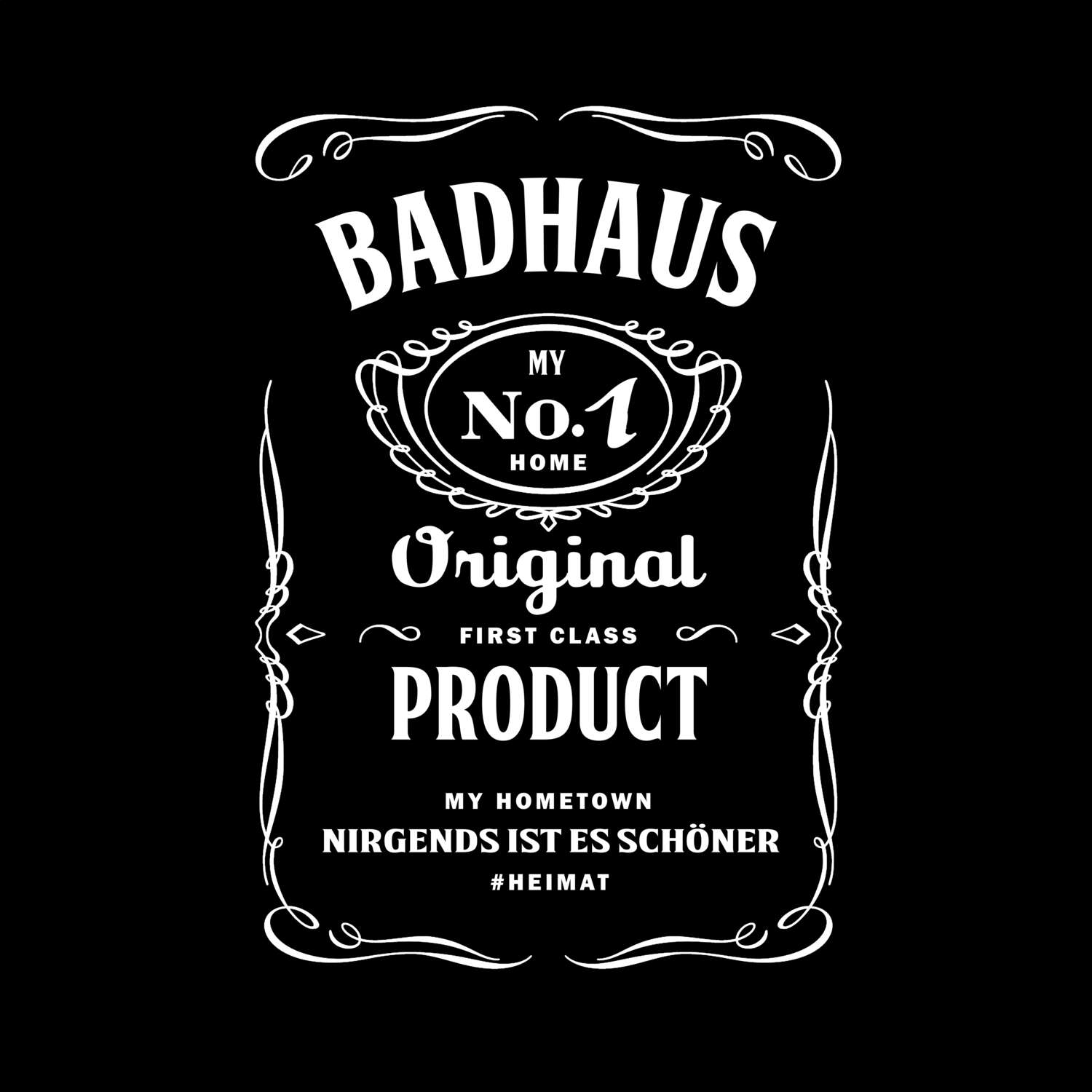 T-Shirt »Jackie« für den Ort »Badhaus«