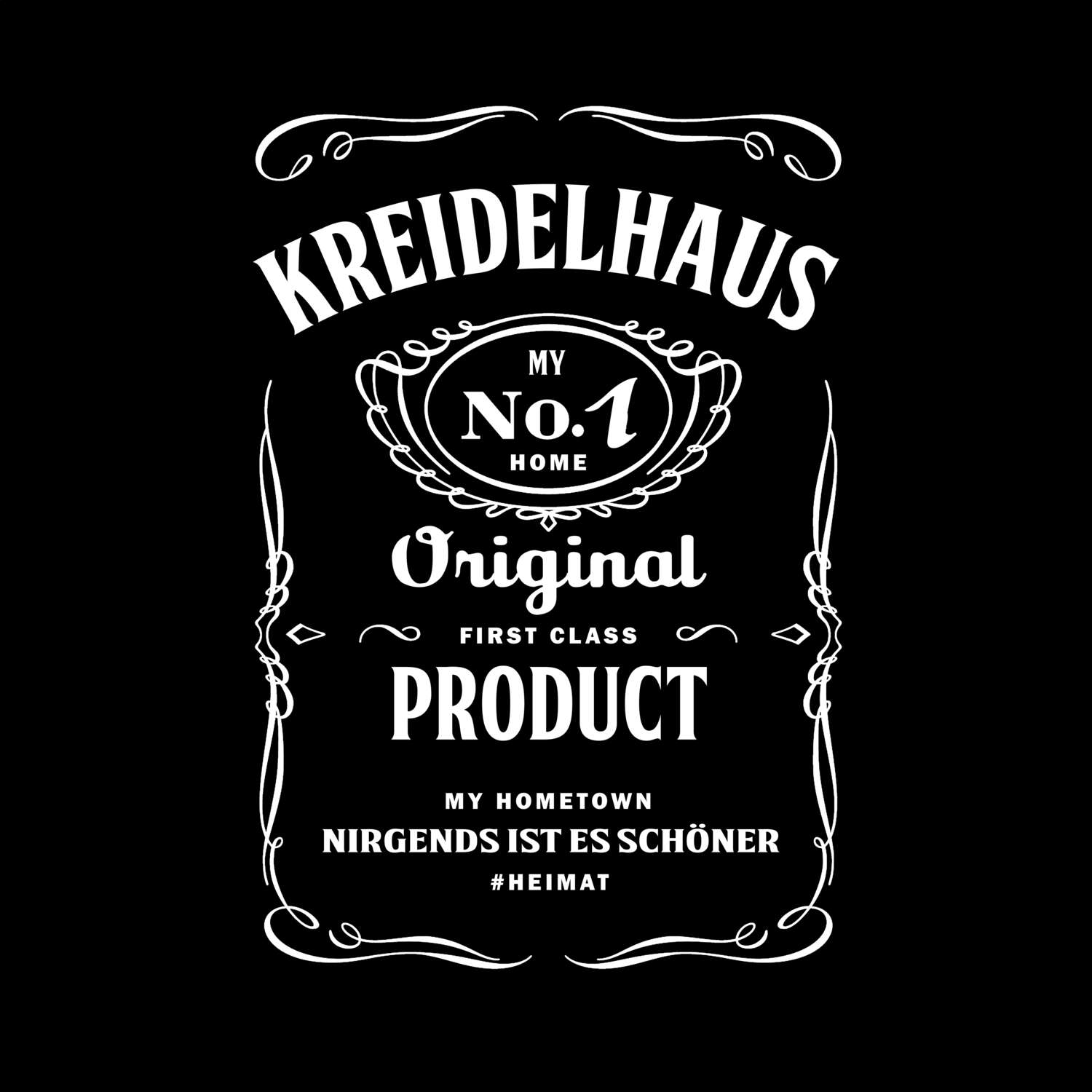 T-Shirt »Jackie« für den Ort »Kreidelhaus«