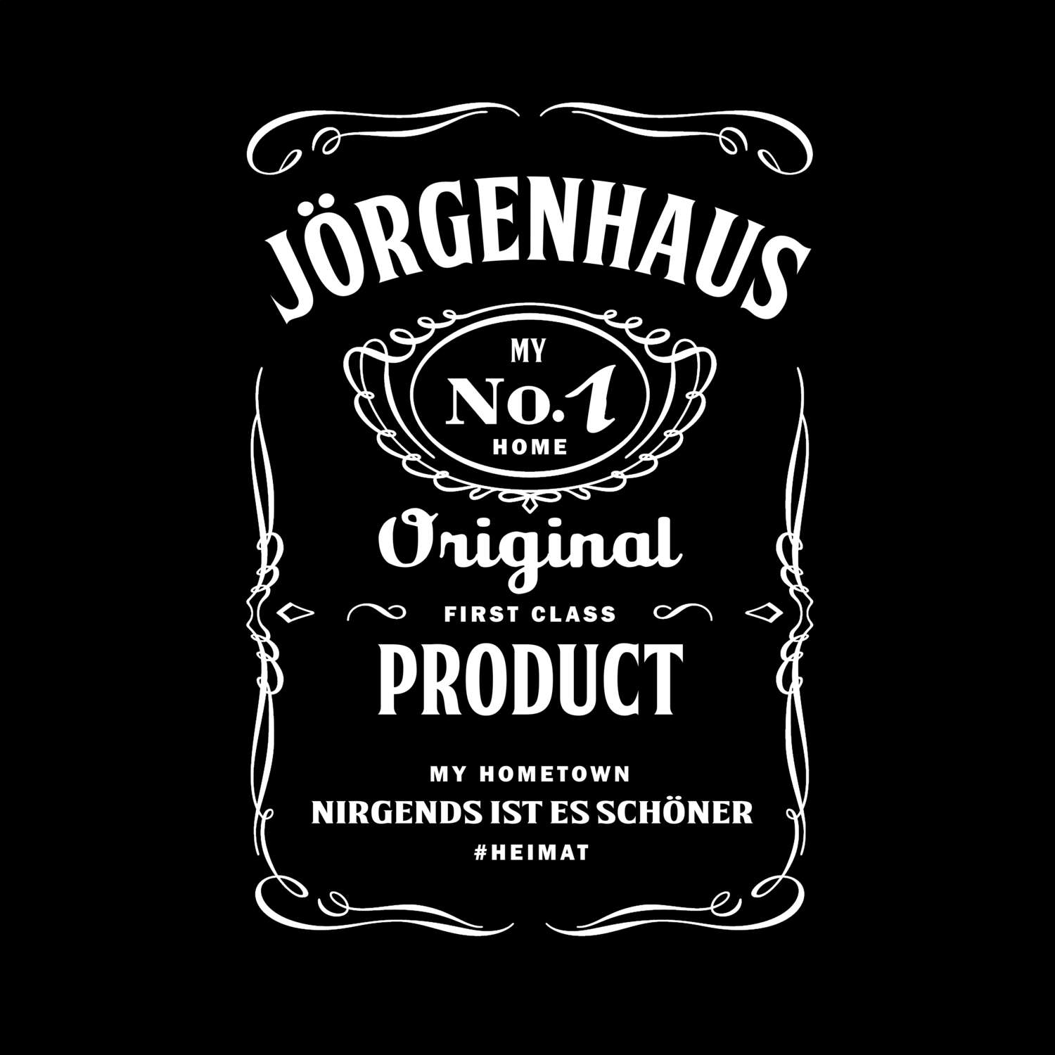 T-Shirt »Jackie« für den Ort »Jörgenhaus«