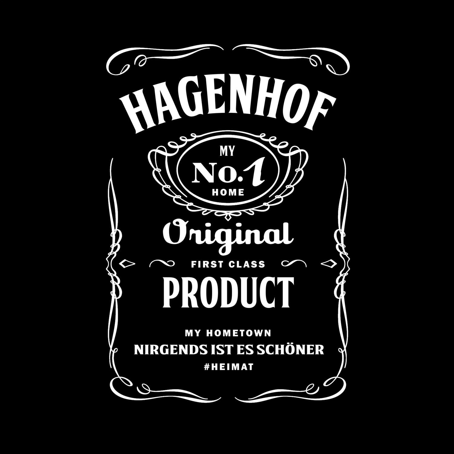 T-Shirt »Jackie« für den Ort »Hagenhof«