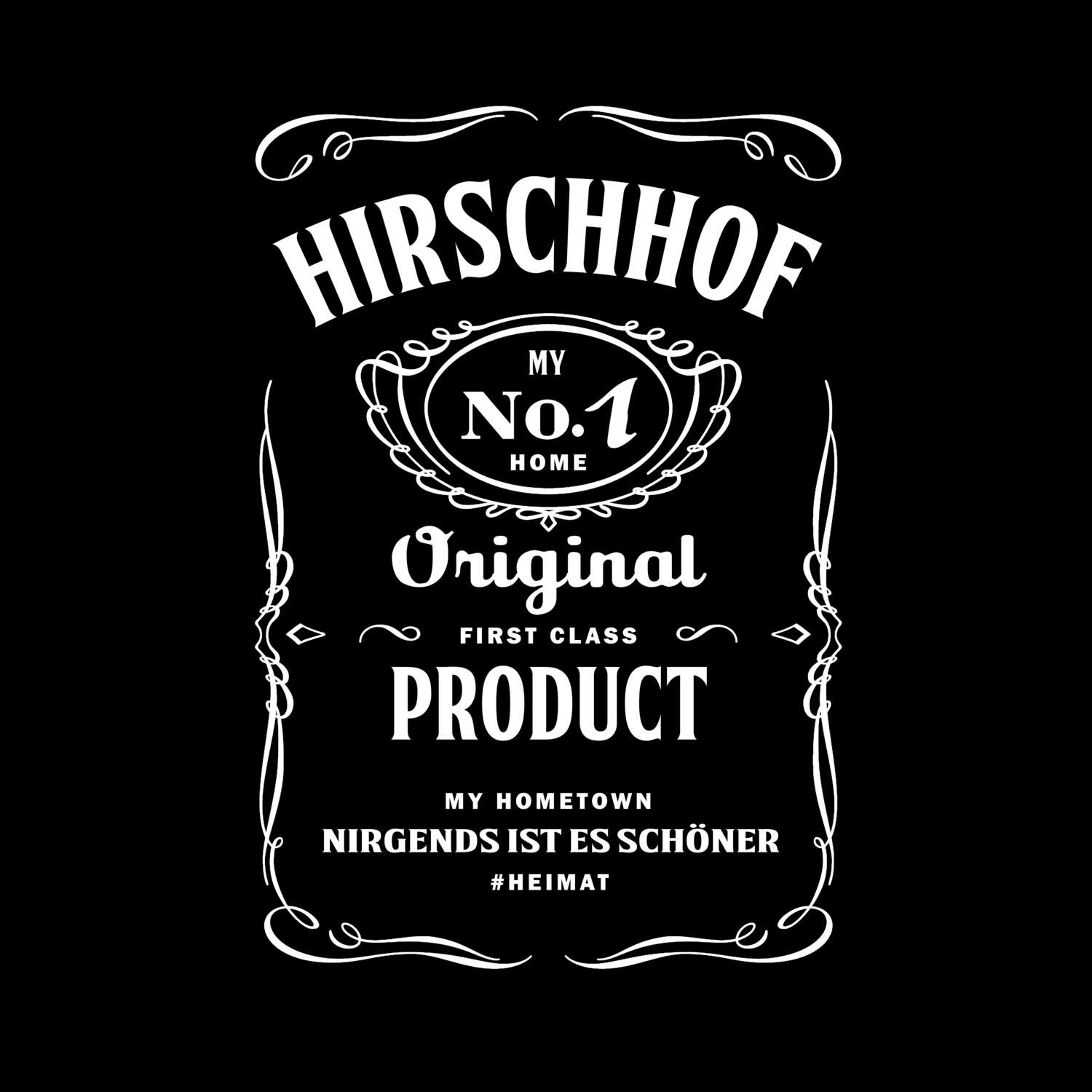 T-Shirt »Jackie« für den Ort »Hirschhof«