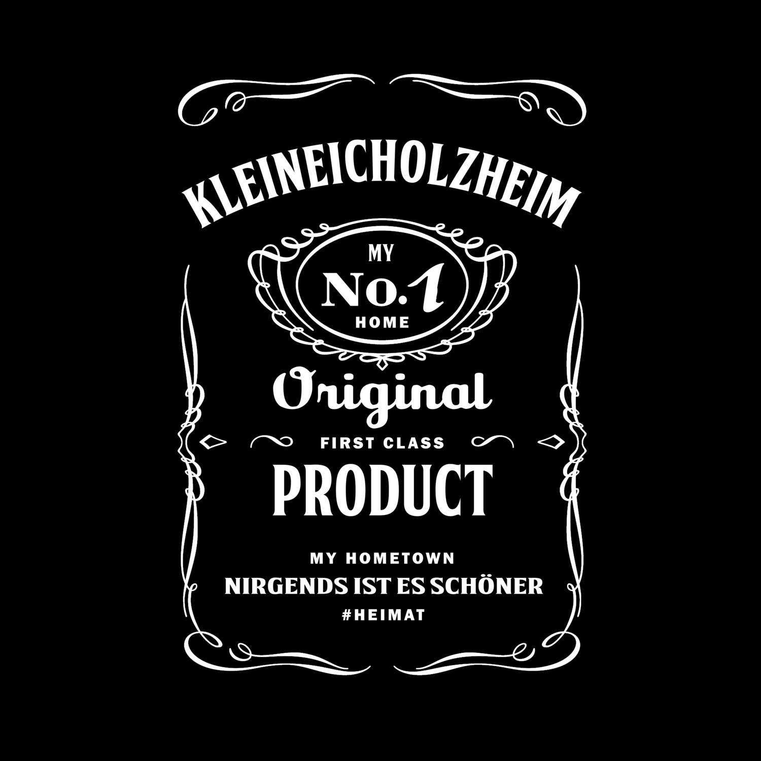 T-Shirt »Jackie« für den Ort »Kleineicholzheim«