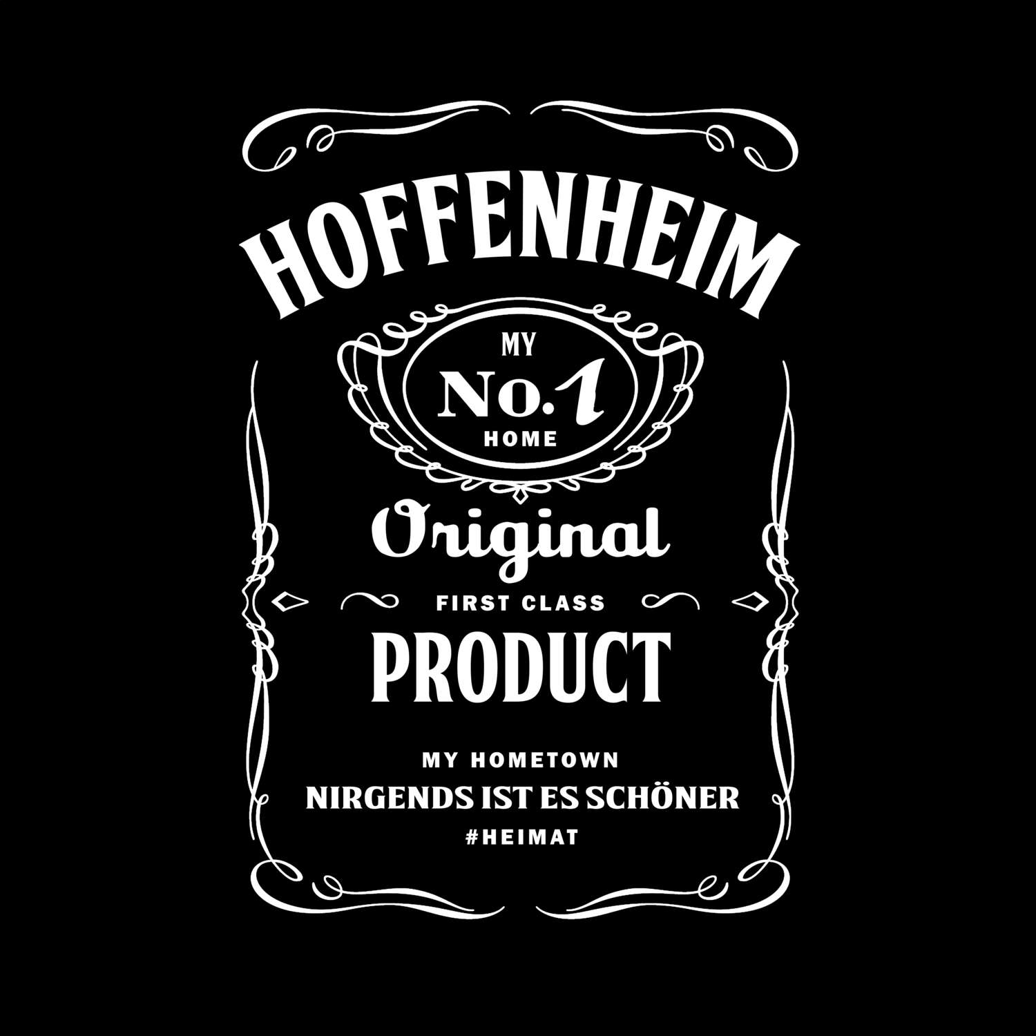 T-Shirt »Jackie« für den Ort »Hoffenheim«