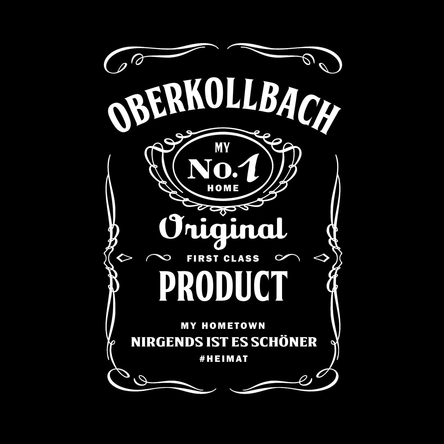 T-Shirt »Jackie« für den Ort »Oberkollbach«