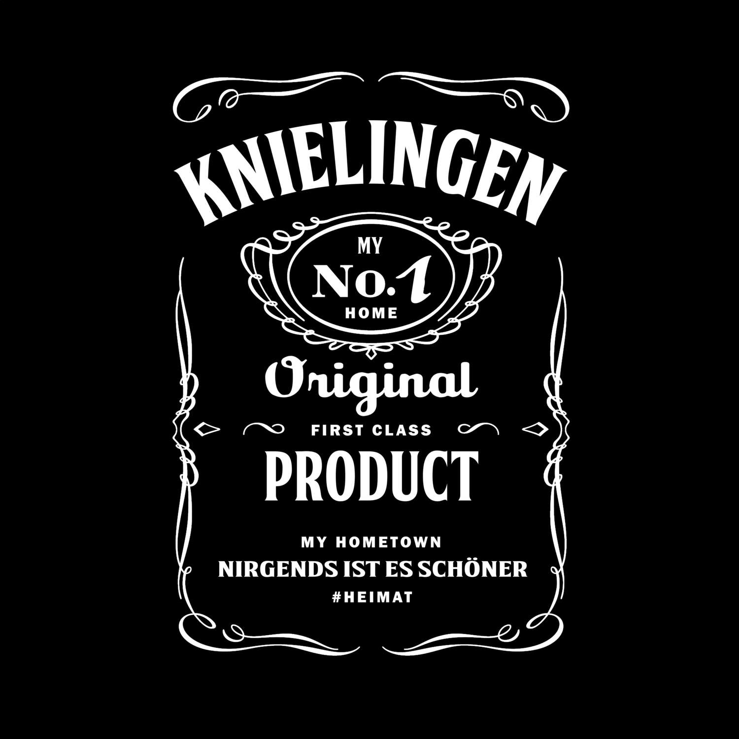 T-Shirt »Jackie« für den Ort »Knielingen«