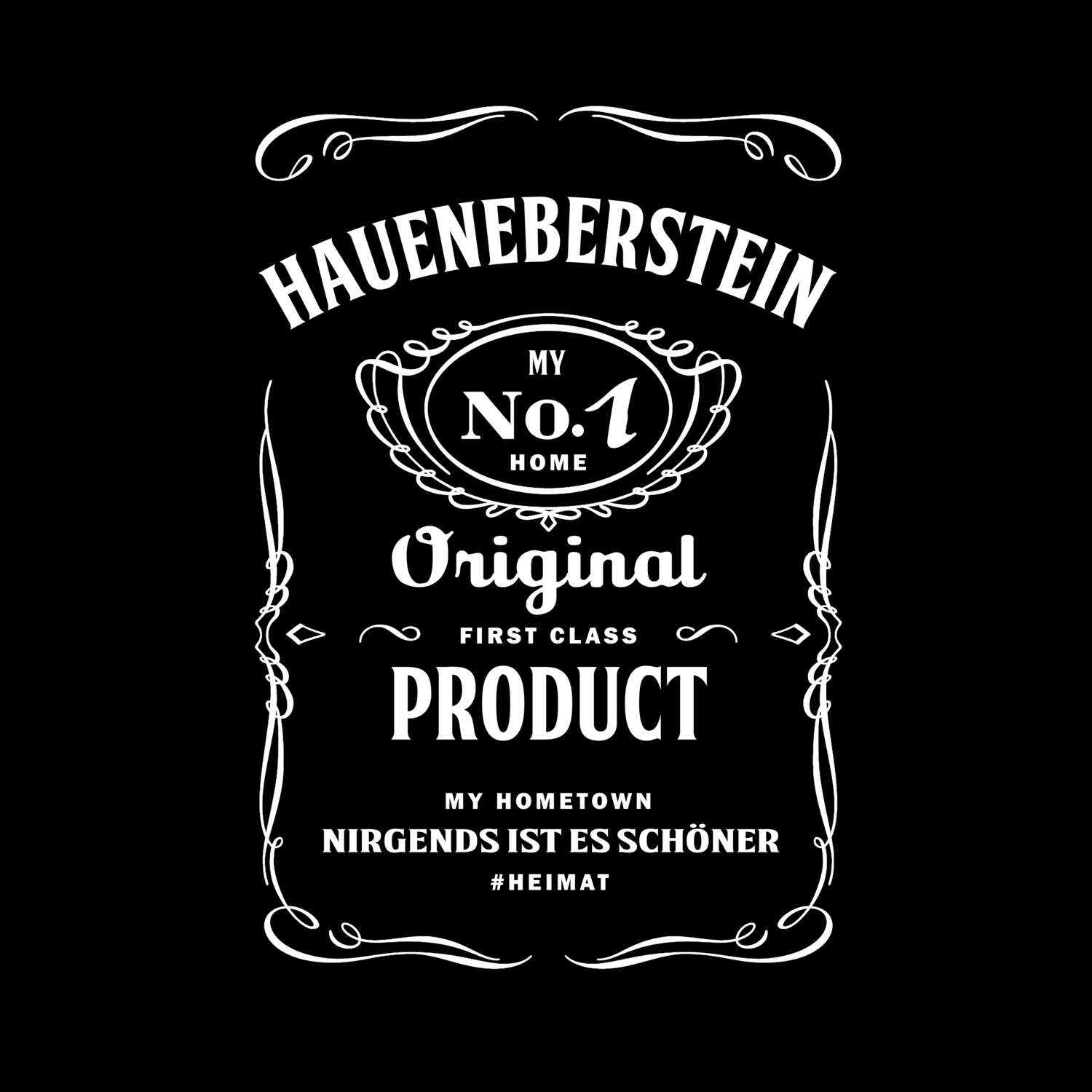 T-Shirt »Jackie« für den Ort »Haueneberstein«