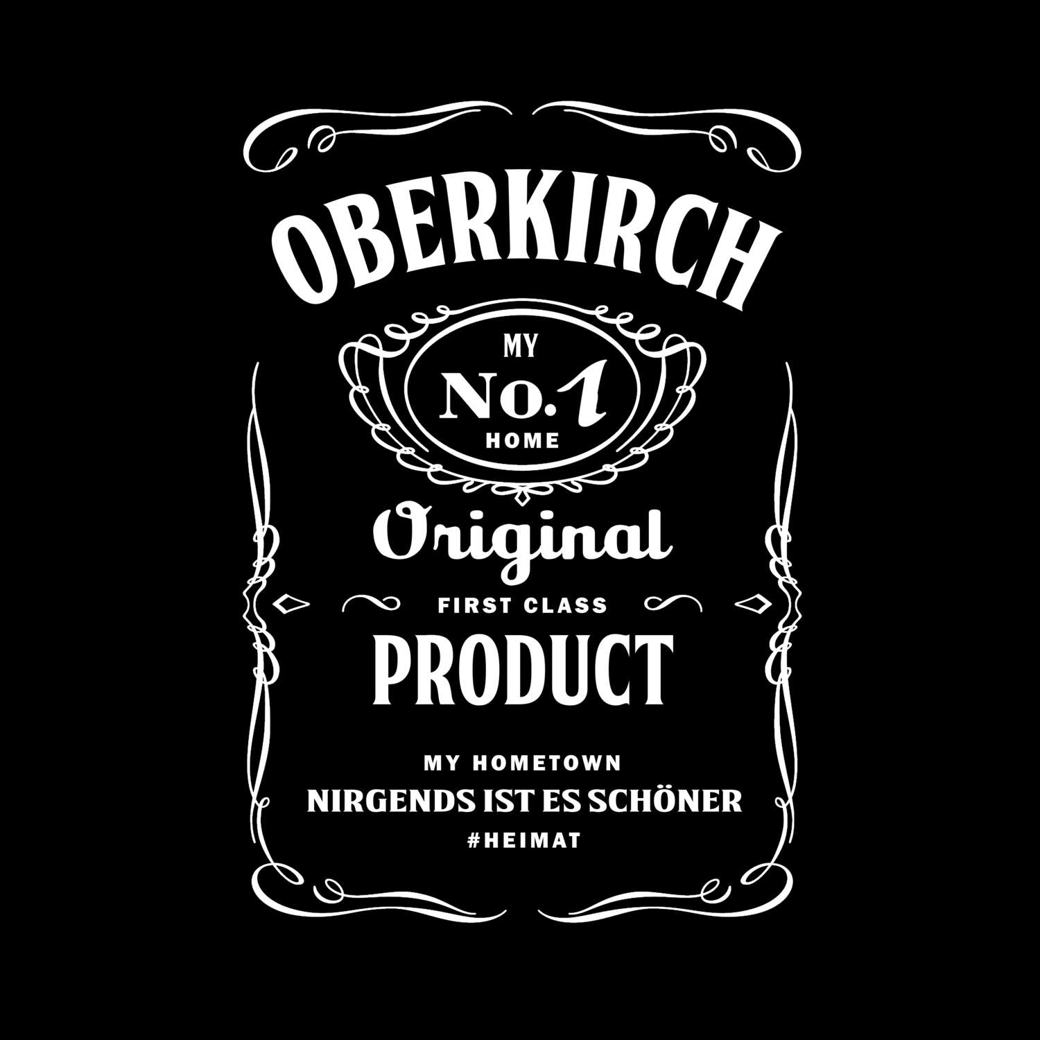 T-Shirt »Jackie« für den Ort »Oberkirch«