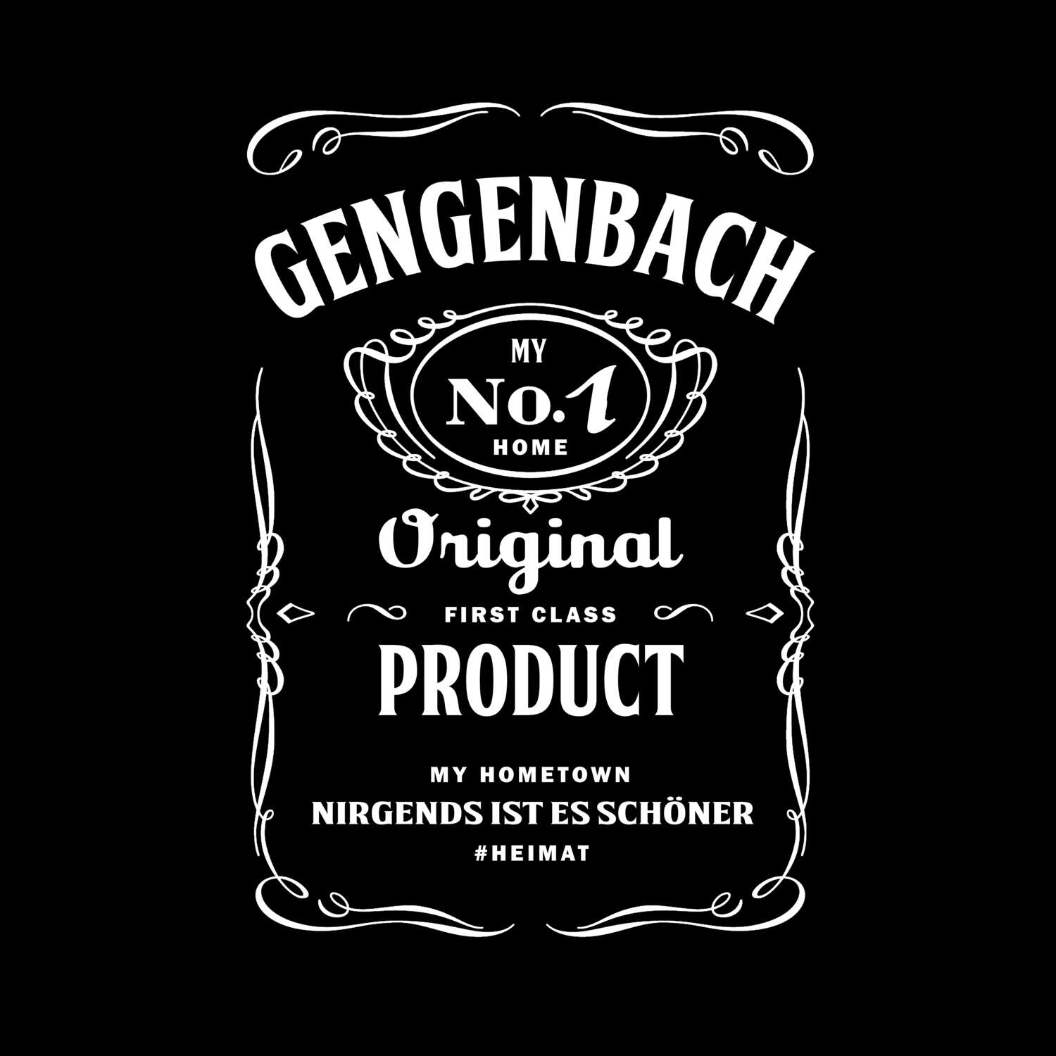 T-Shirt »Jackie« für den Ort »Gengenbach«