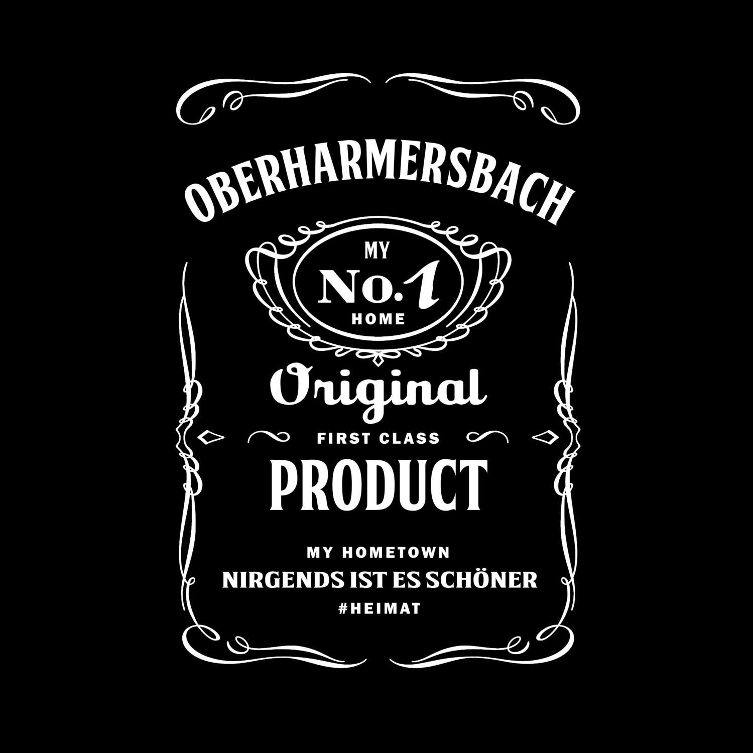 T-Shirt »Jackie« für den Ort »Oberharmersbach«