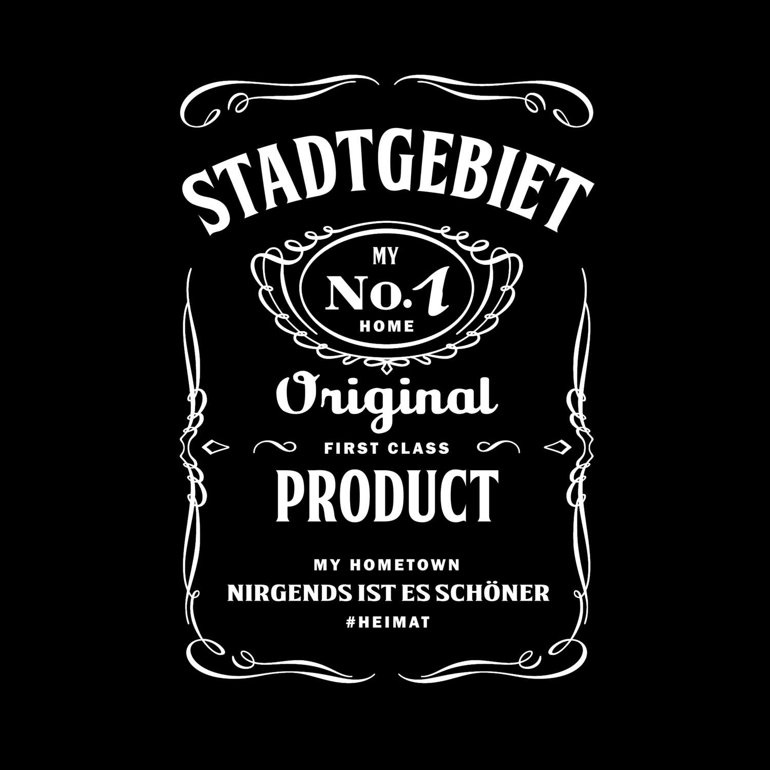 T-Shirt »Jackie« für den Ort »Stadtgebiet«