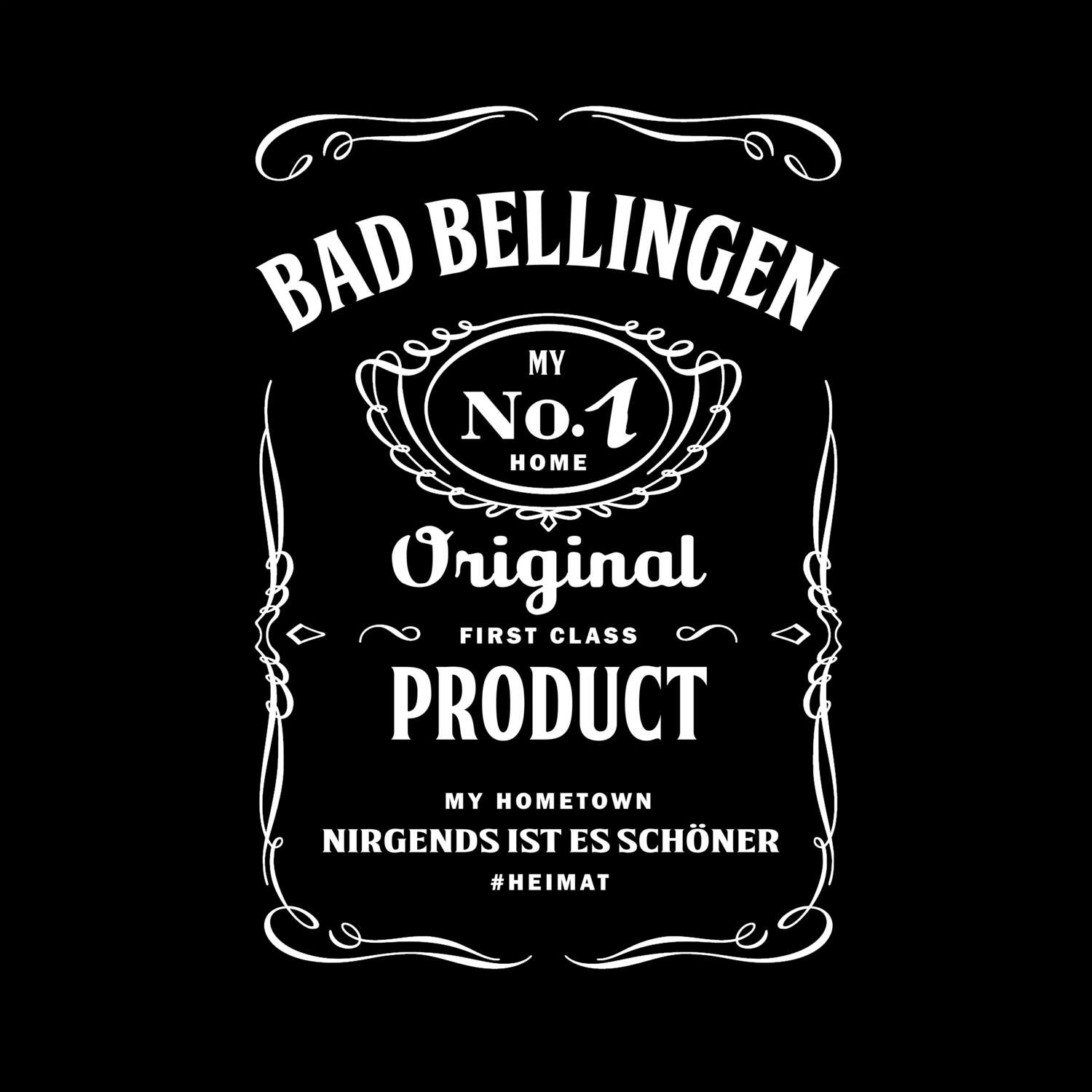 T-Shirt »Jackie« für den Ort »Bad Bellingen«