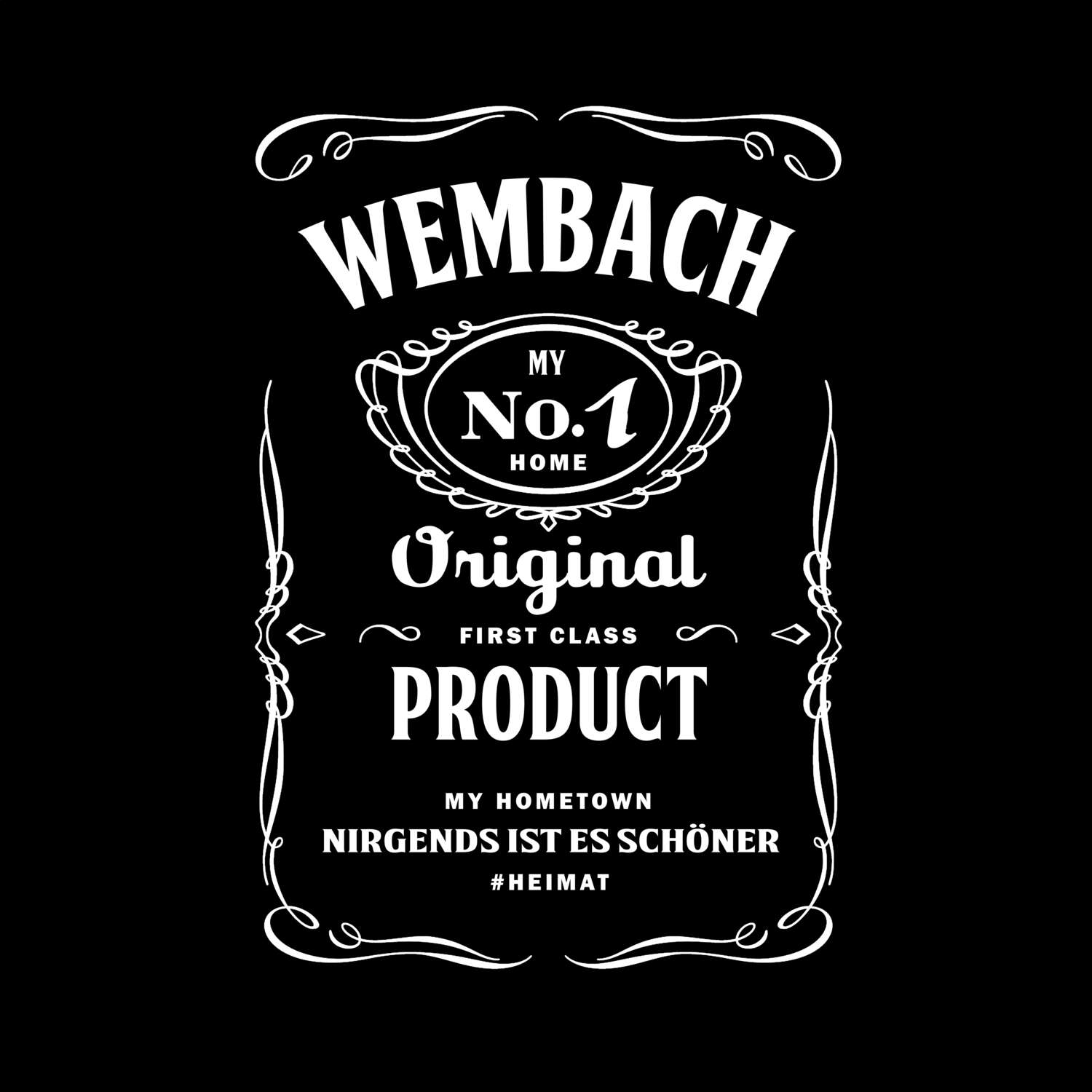 T-Shirt »Jackie« für den Ort »Wembach«