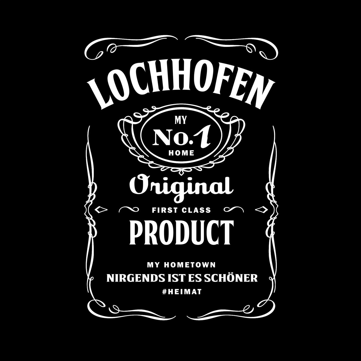 T-Shirt »Jackie« für den Ort »Lochhofen«