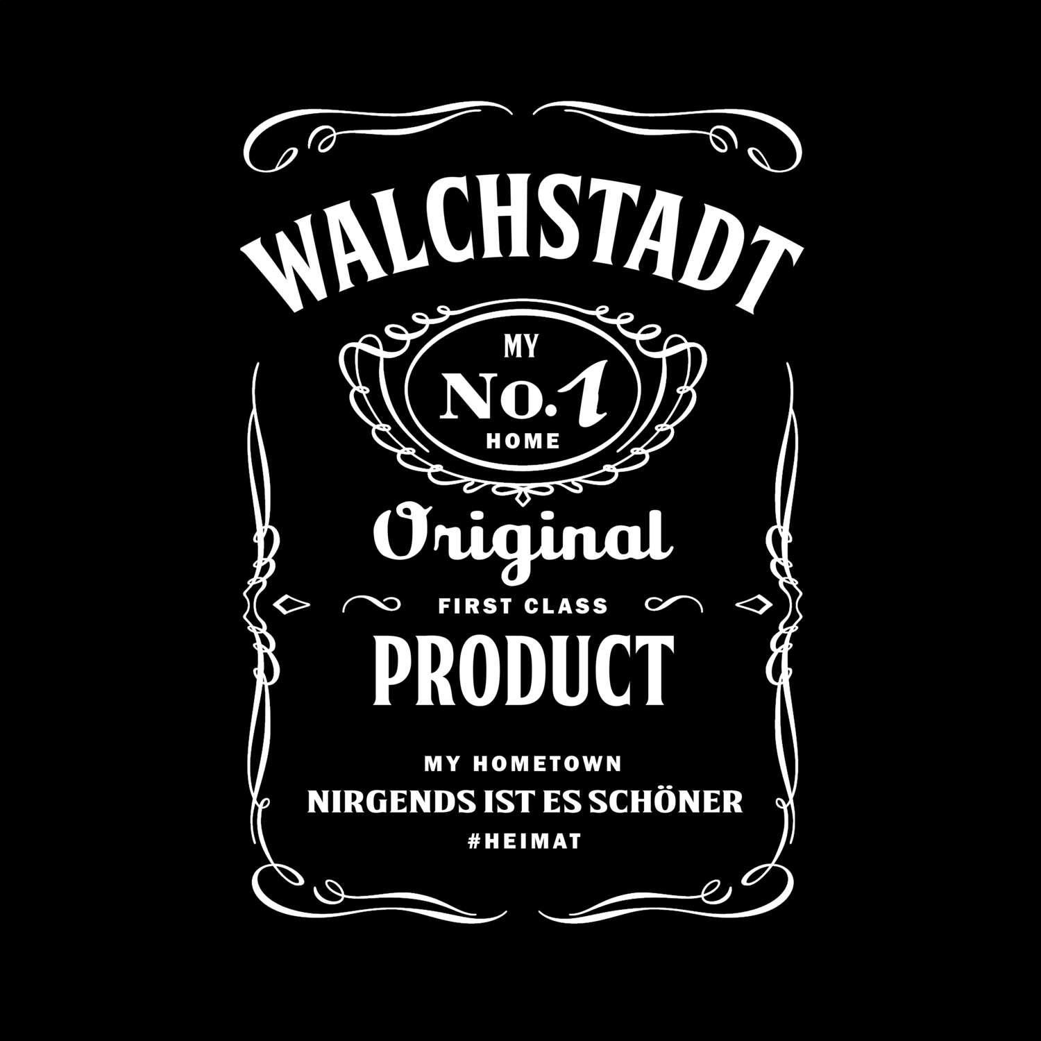 T-Shirt »Jackie« für den Ort »Walchstadt«