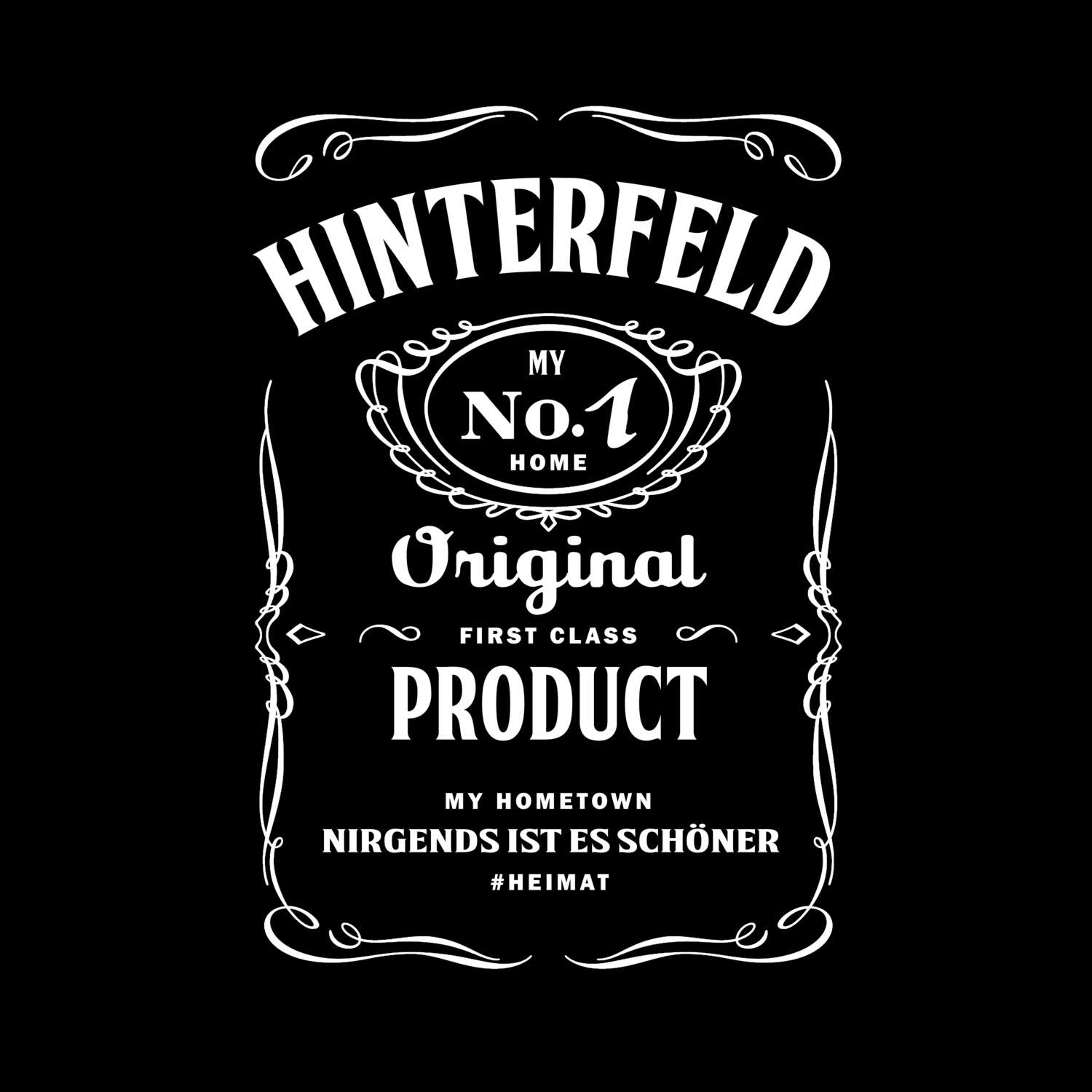 T-Shirt »Jackie« für den Ort »Hinterfeld«