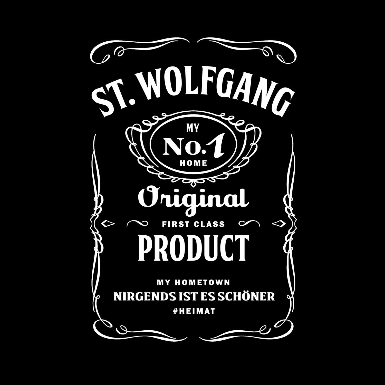 T-Shirt »Jackie« für den Ort »St. Wolfgang«