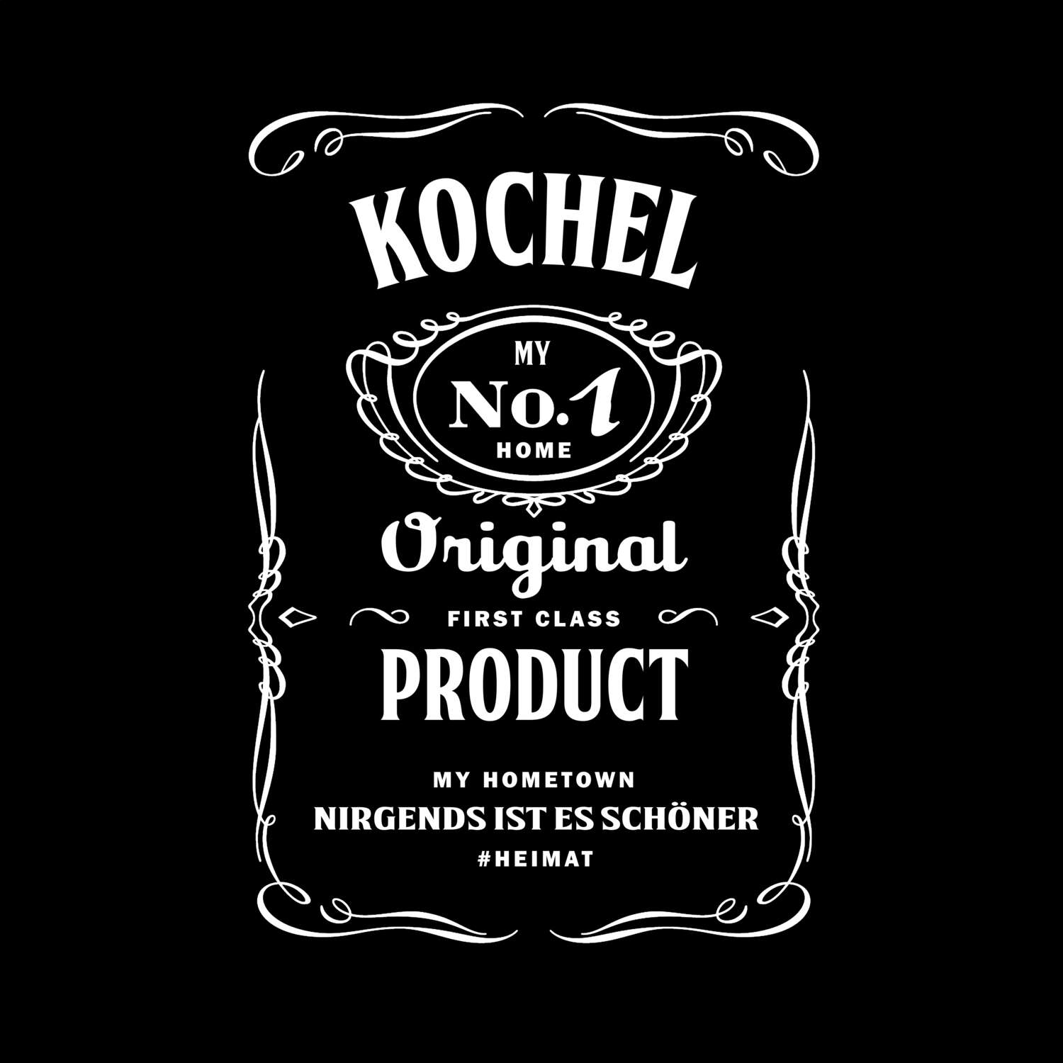 T-Shirt »Jackie« für den Ort »Kochel«