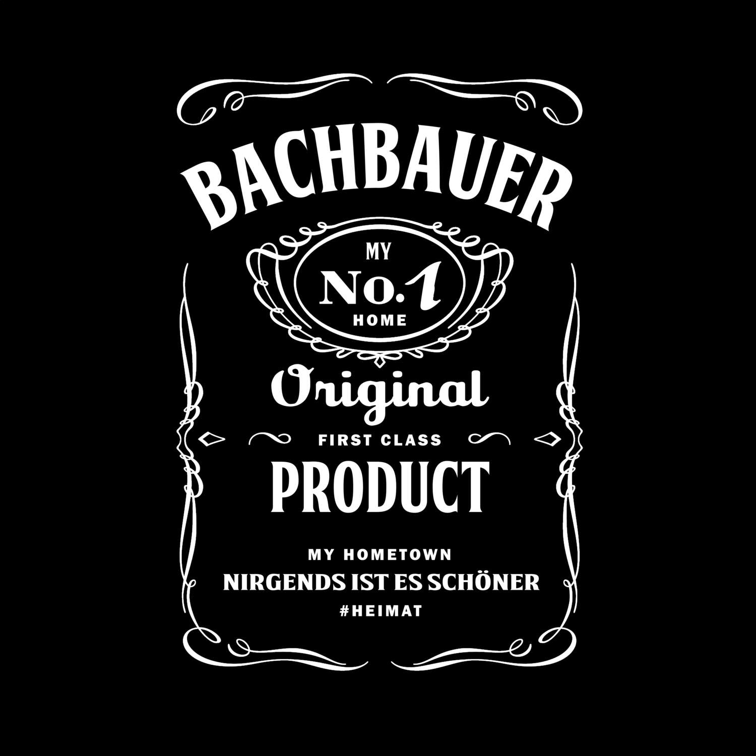 T-Shirt »Jackie« für den Ort »Bachbauer«