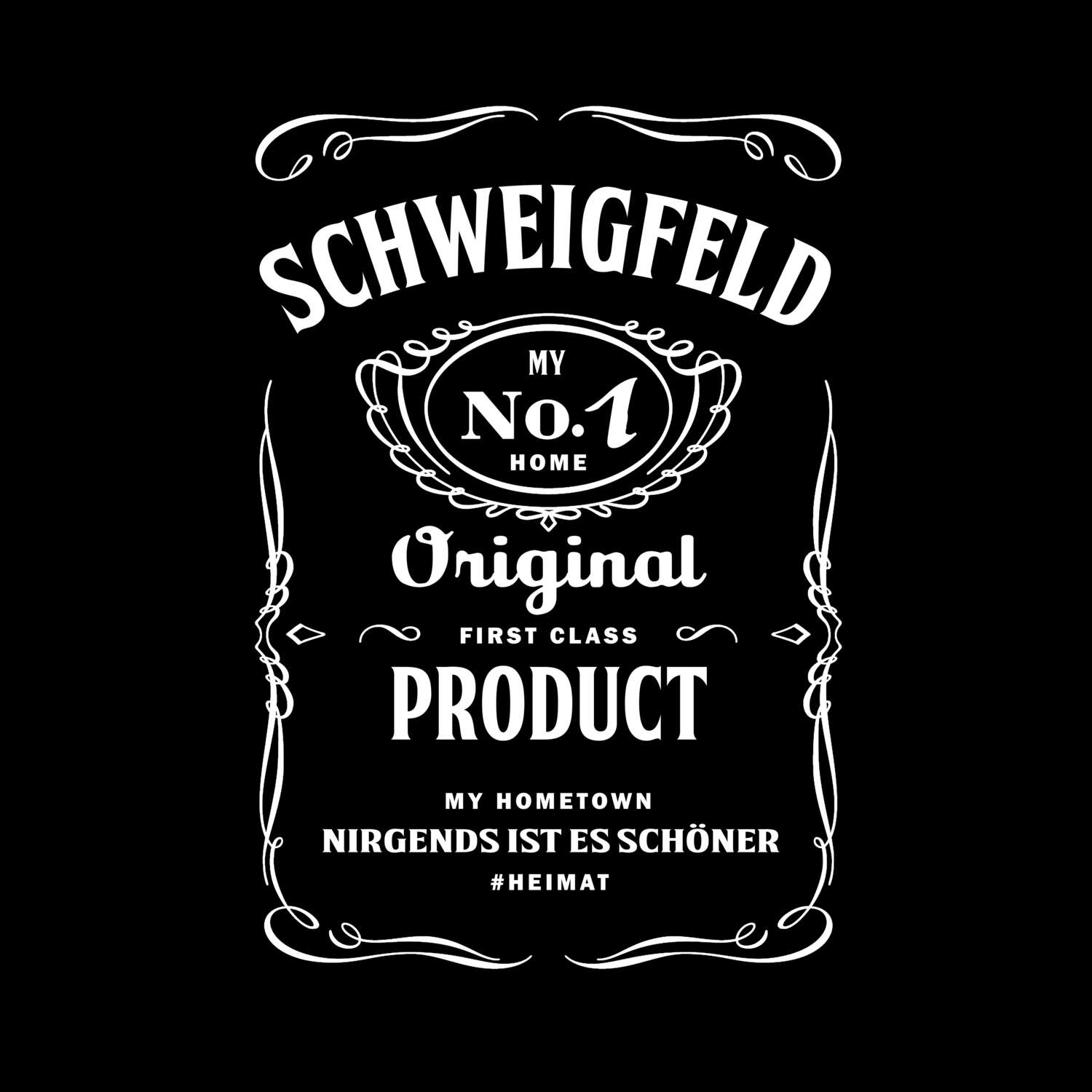 T-Shirt »Jackie« für den Ort »Schweigfeld«