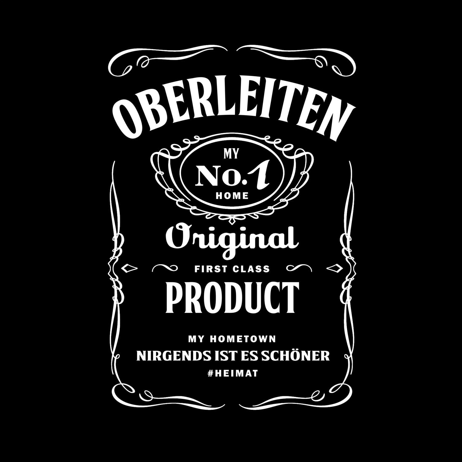 T-Shirt »Jackie« für den Ort »Oberleiten«