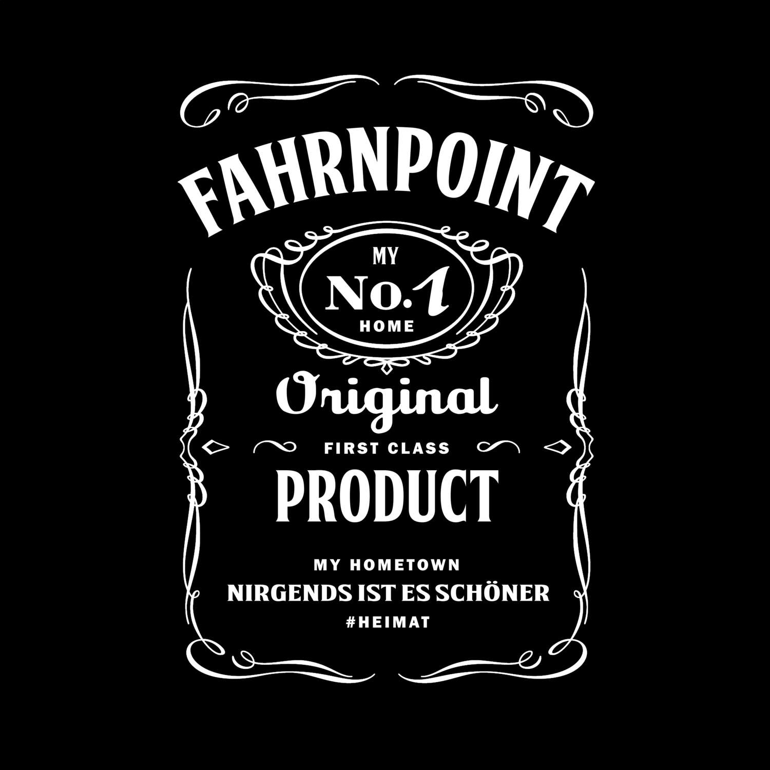 T-Shirt »Jackie« für den Ort »Fahrnpoint«