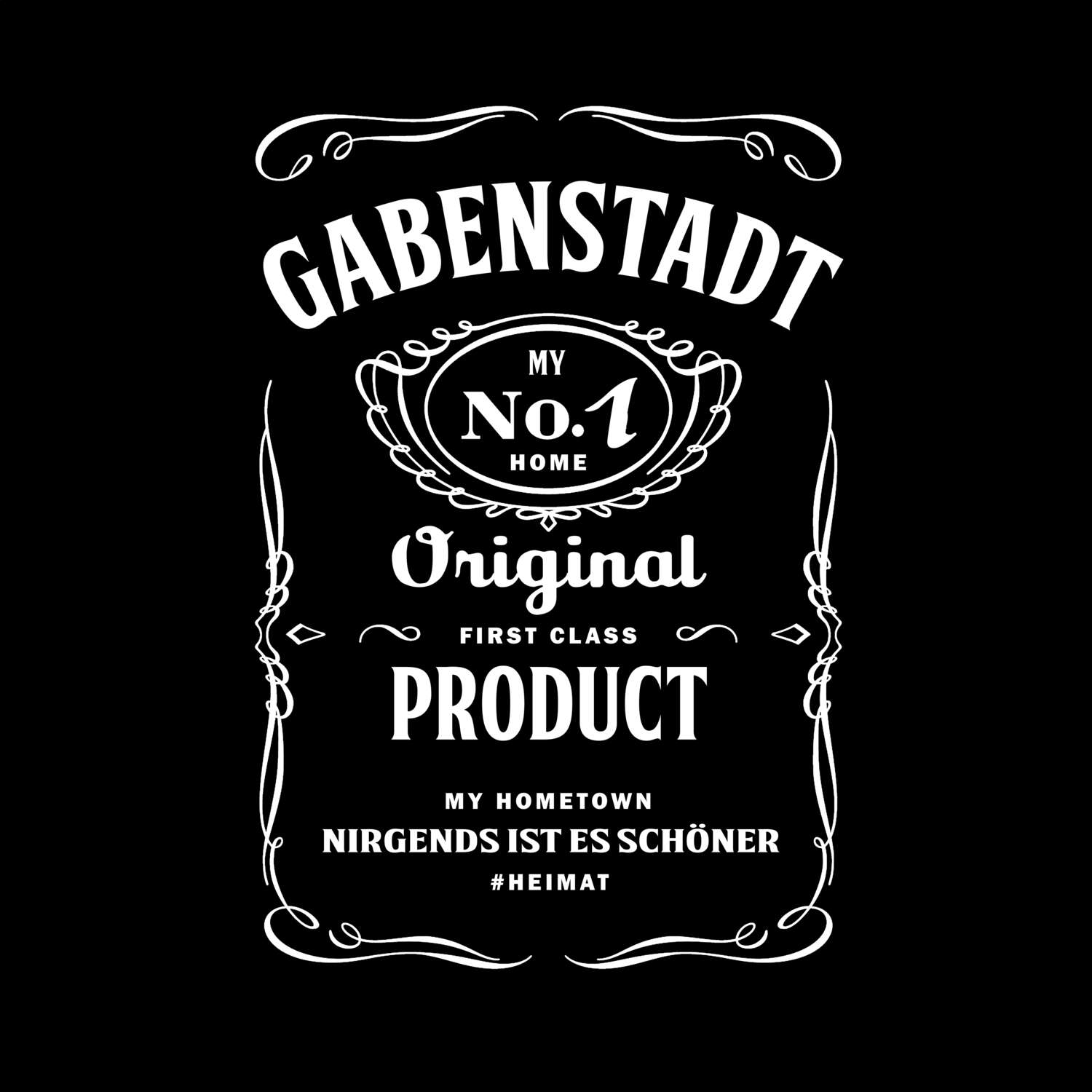 T-Shirt »Jackie« für den Ort »Gabenstadt«