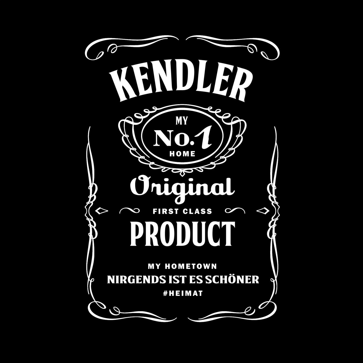 T-Shirt »Jackie« für den Ort »Kendler«