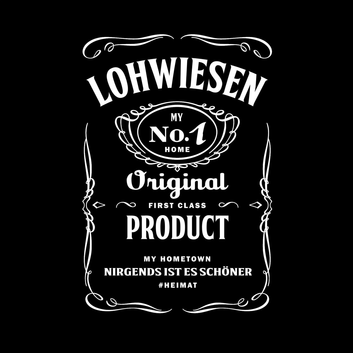 T-Shirt »Jackie« für den Ort »Lohwiesen«