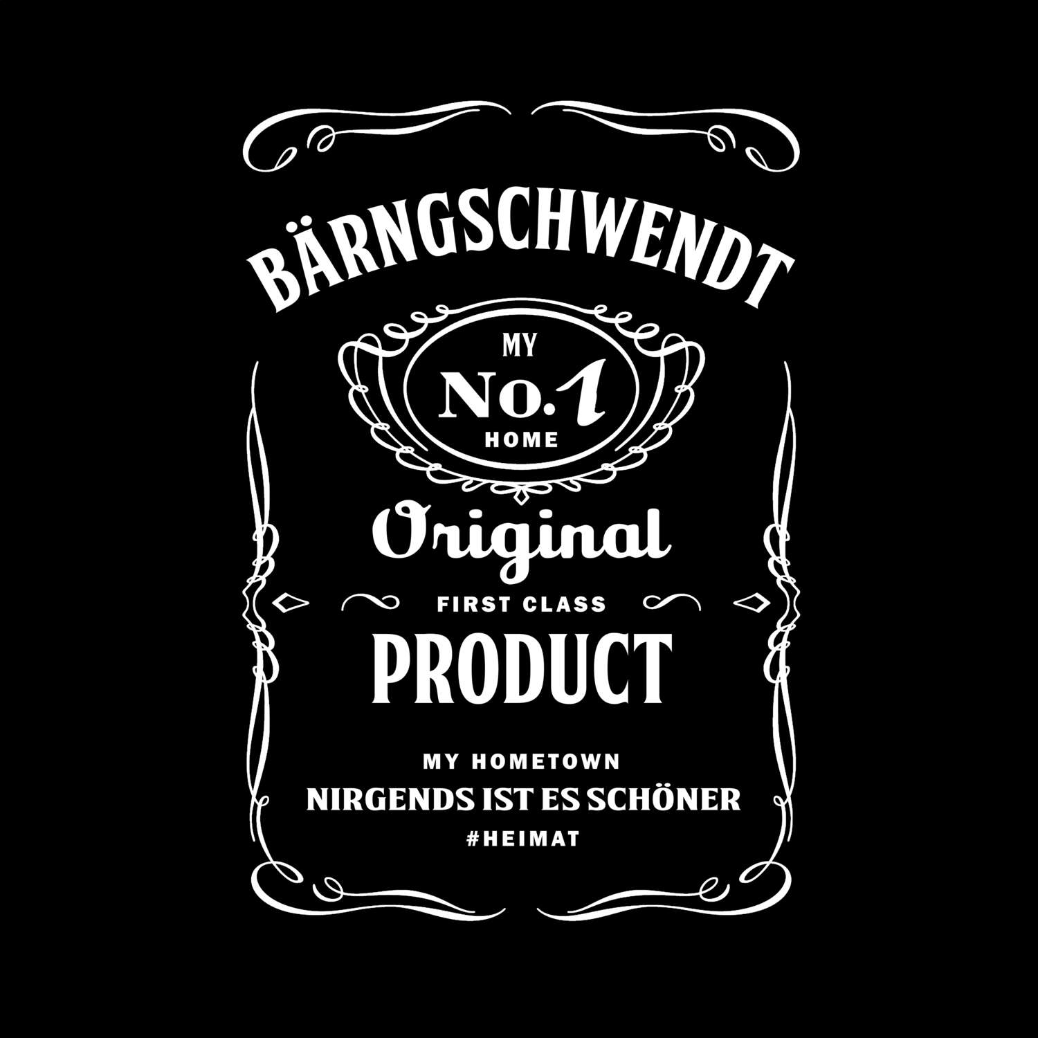 T-Shirt »Jackie« für den Ort »Bärngschwendt«