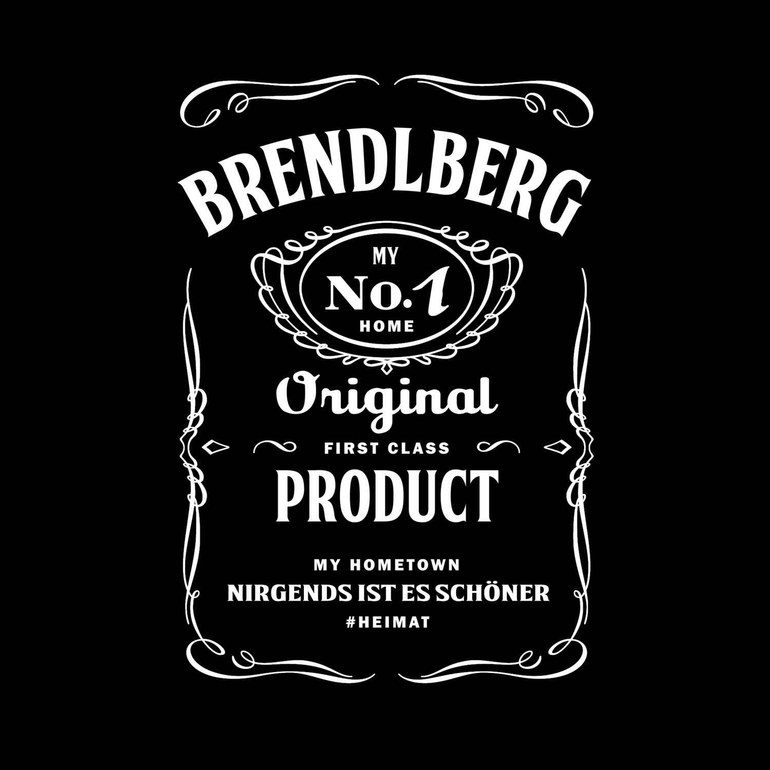 T-Shirt »Jackie« für den Ort »Brendlberg«