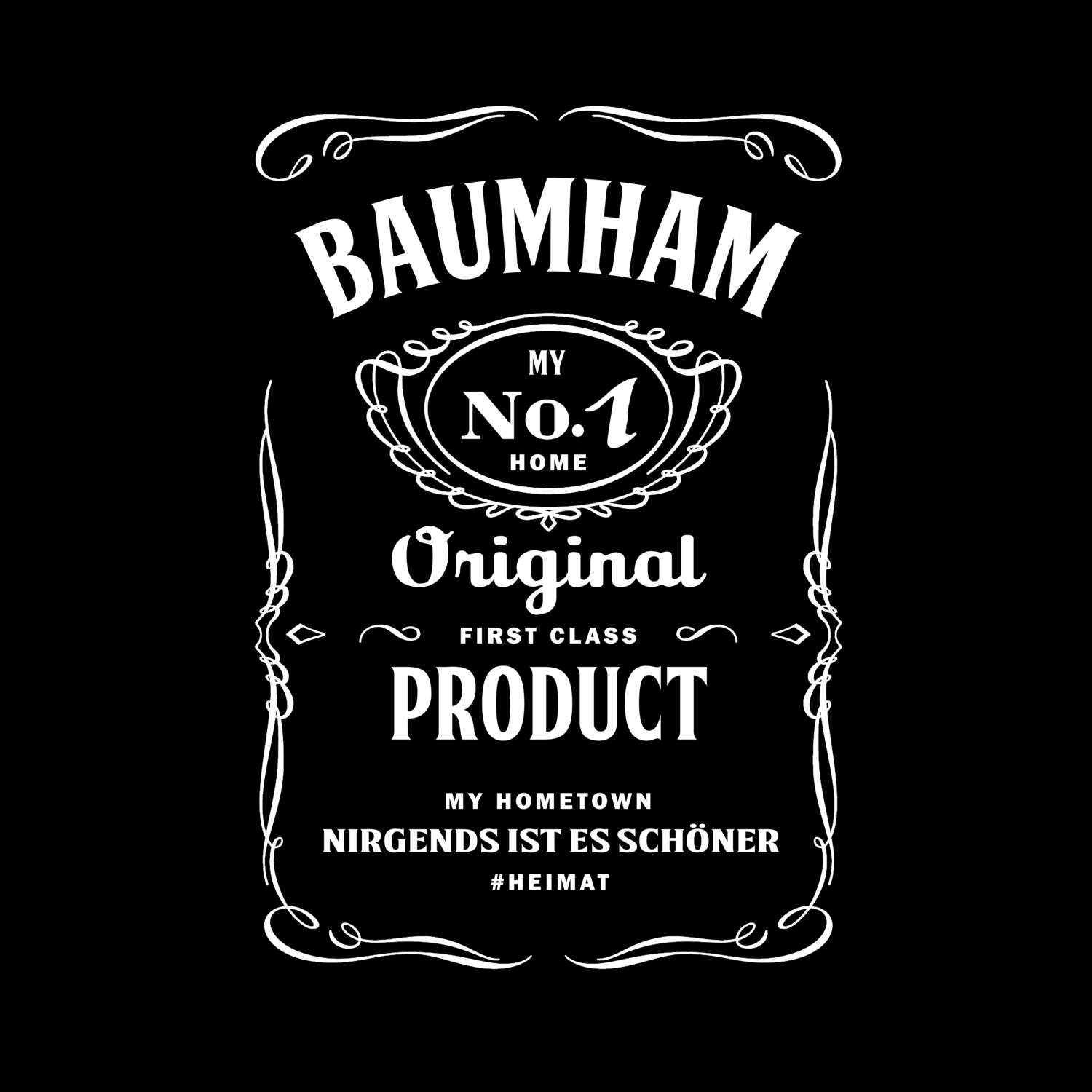 T-Shirt »Jackie« für den Ort »Baumham«