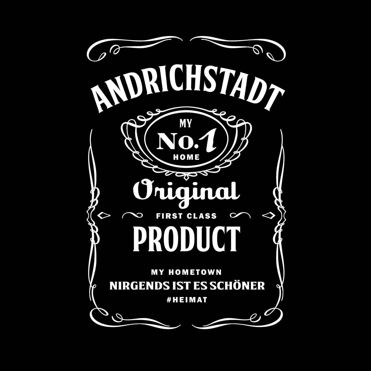 T-Shirt »Jackie« für den Ort »Andrichstadt«