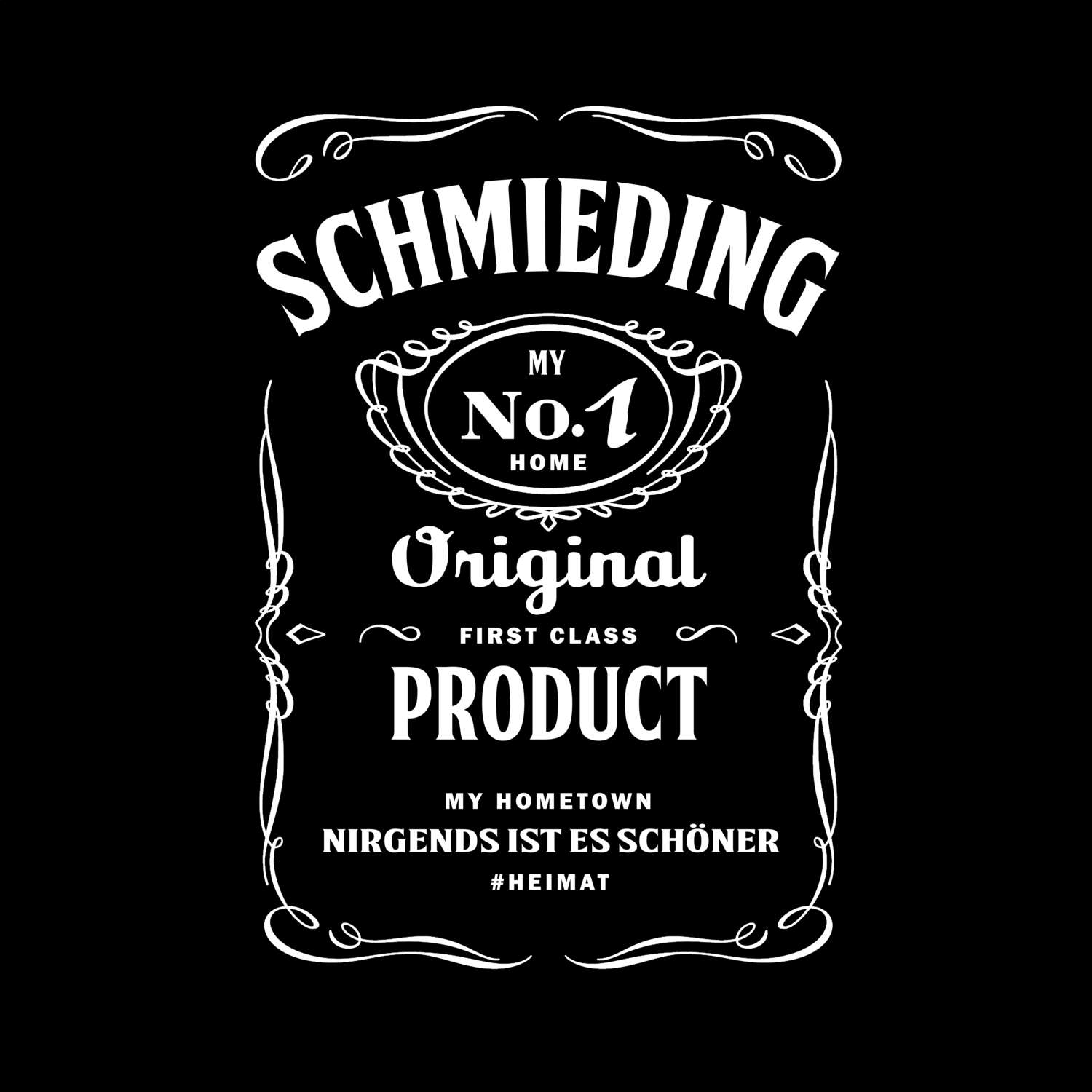 T-Shirt »Jackie« für den Ort »Schmieding«