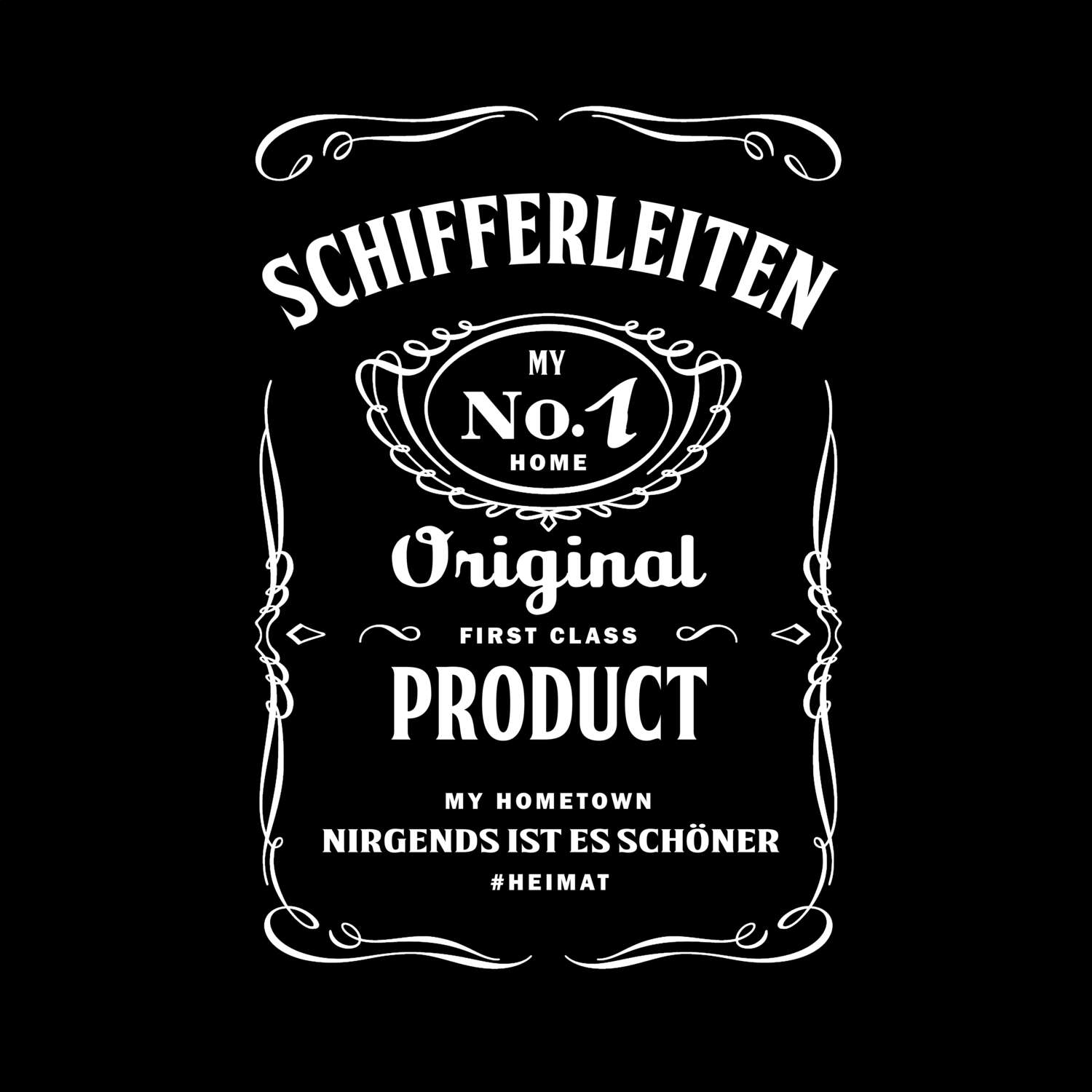 T-Shirt »Jackie« für den Ort »Schifferleiten«