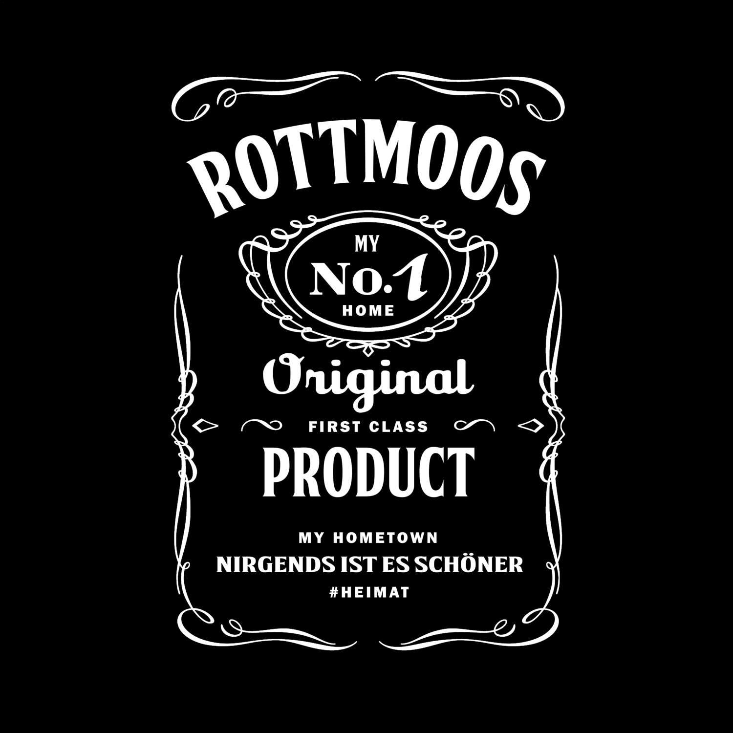 T-Shirt »Jackie« für den Ort »Rottmoos«