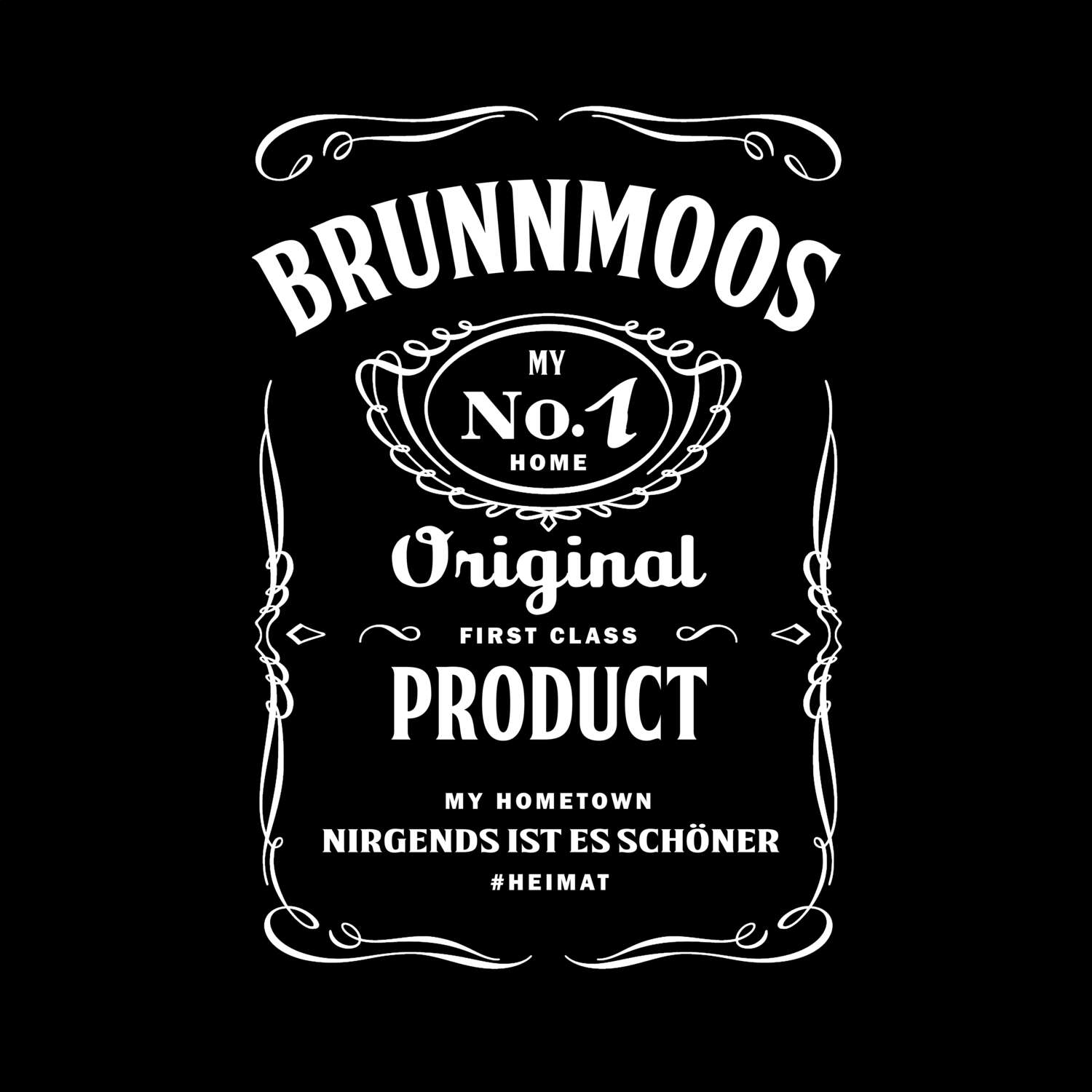 T-Shirt »Jackie« für den Ort »Brunnmoos«