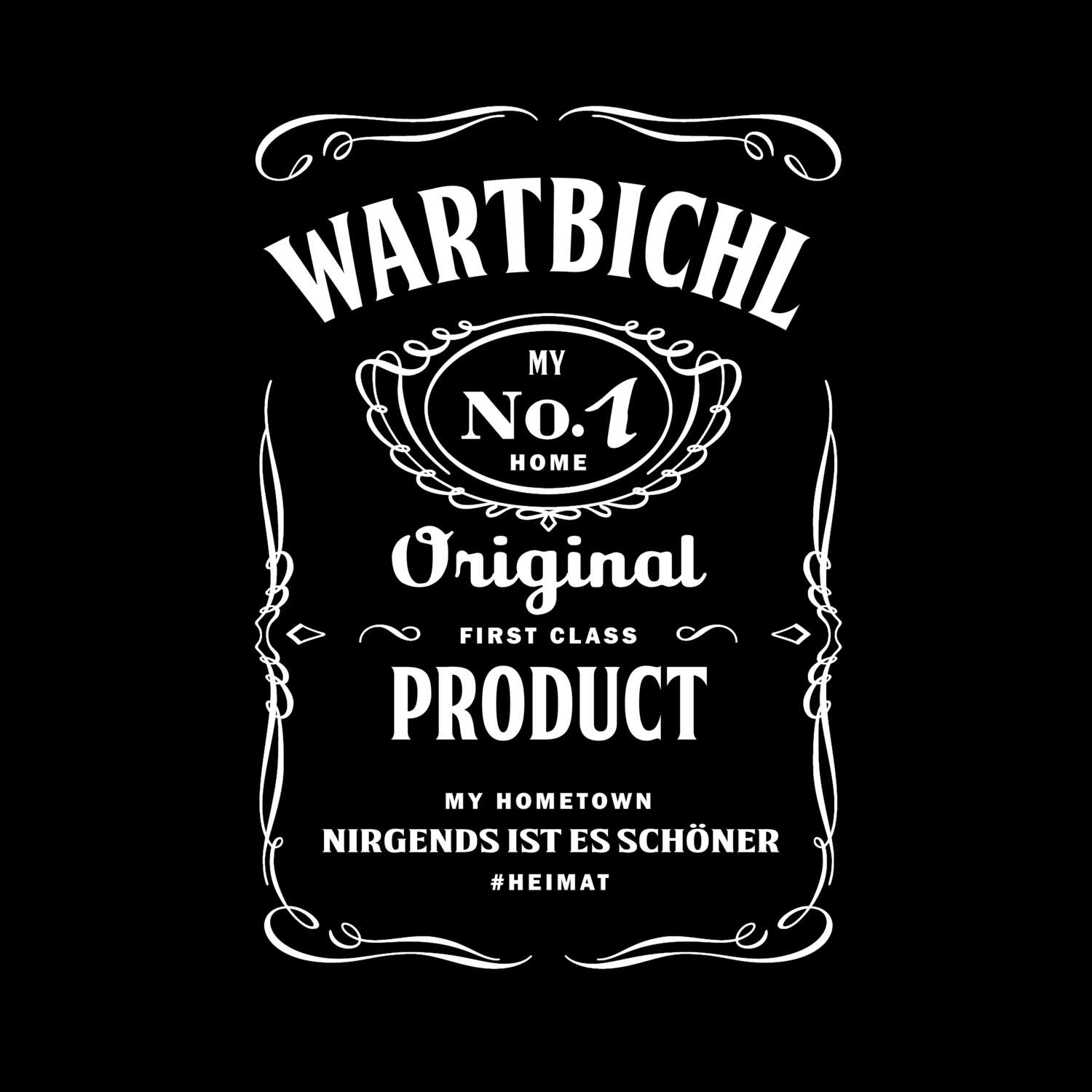 T-Shirt »Jackie« für den Ort »Wartbichl«