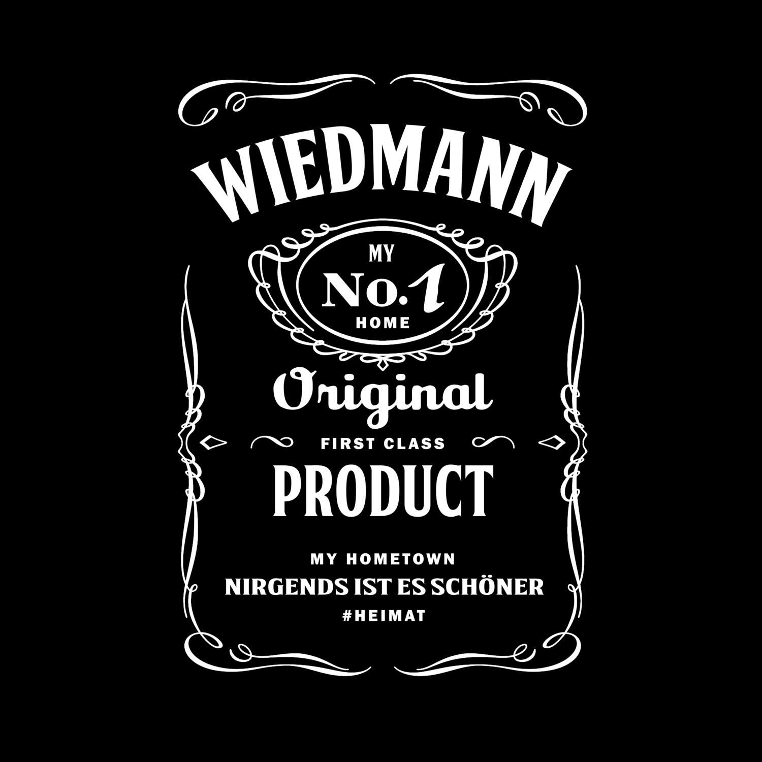 T-Shirt »Jackie« für den Ort »Wiedmann«