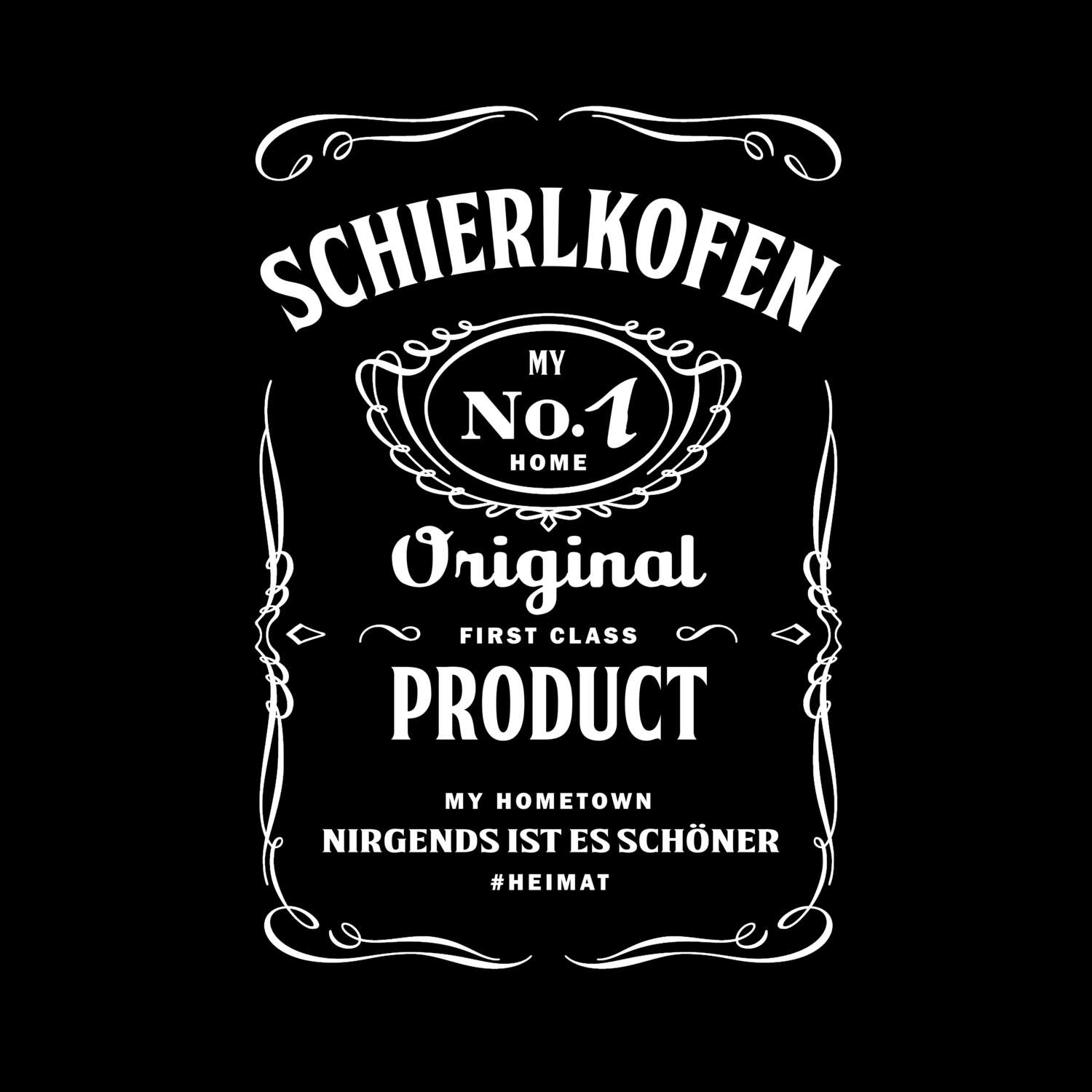 T-Shirt »Jackie« für den Ort »Schierlkofen«