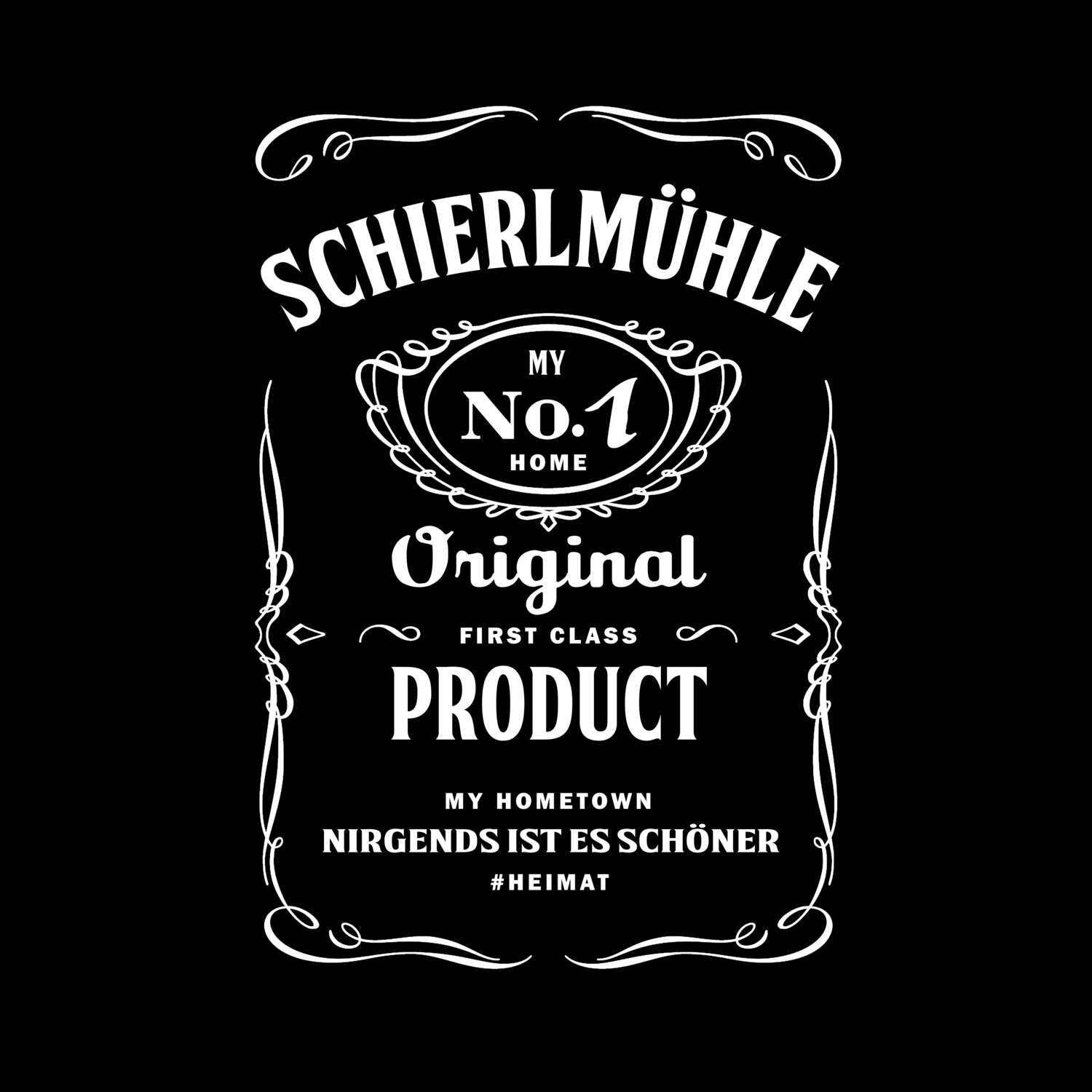 T-Shirt »Jackie« für den Ort »Schierlmühle«