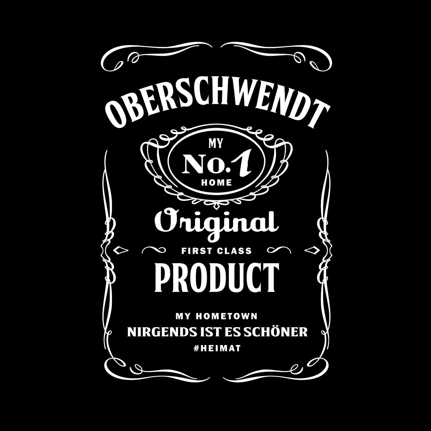 T-Shirt »Jackie« für den Ort »Oberschwendt«